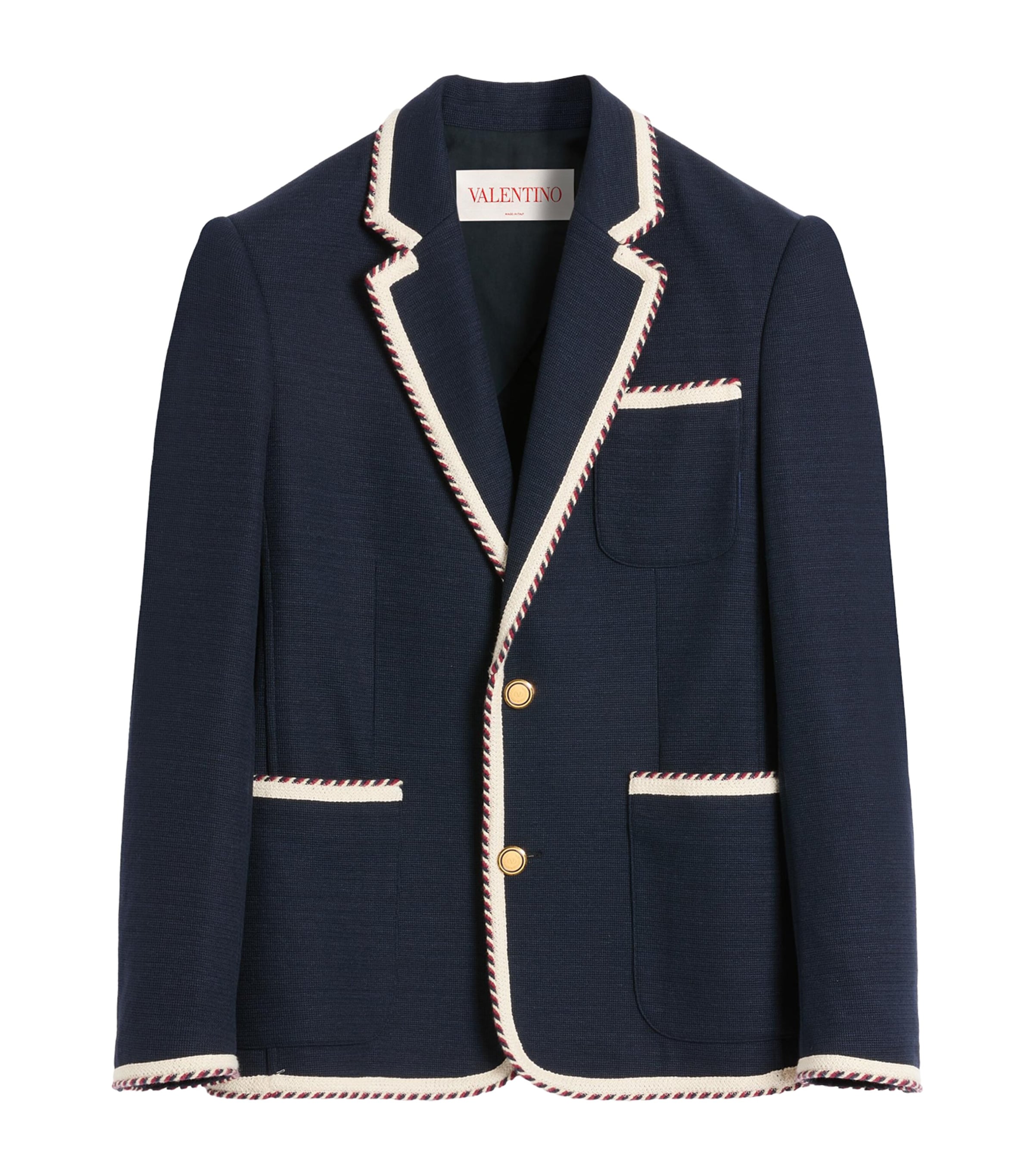 Trim-Detail Blazer