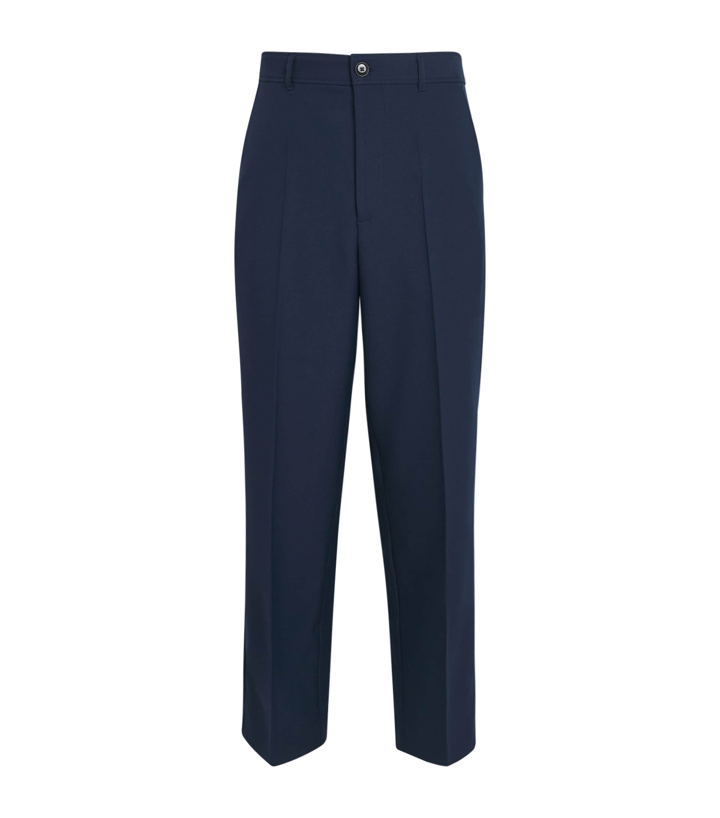 Drôle de Monsieur Mens Tailored Trousers Navy