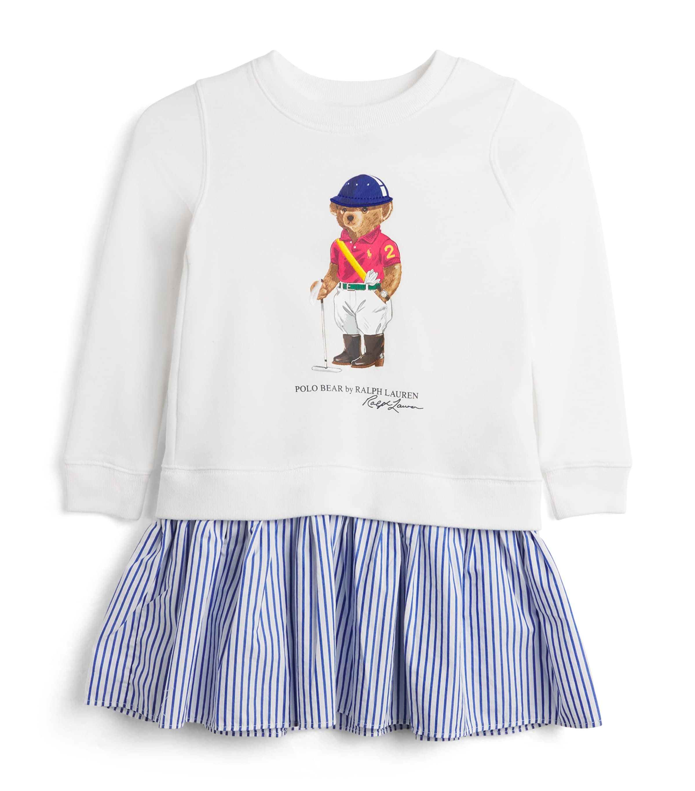Cotton Polo Bear Dress (7-14 Years)