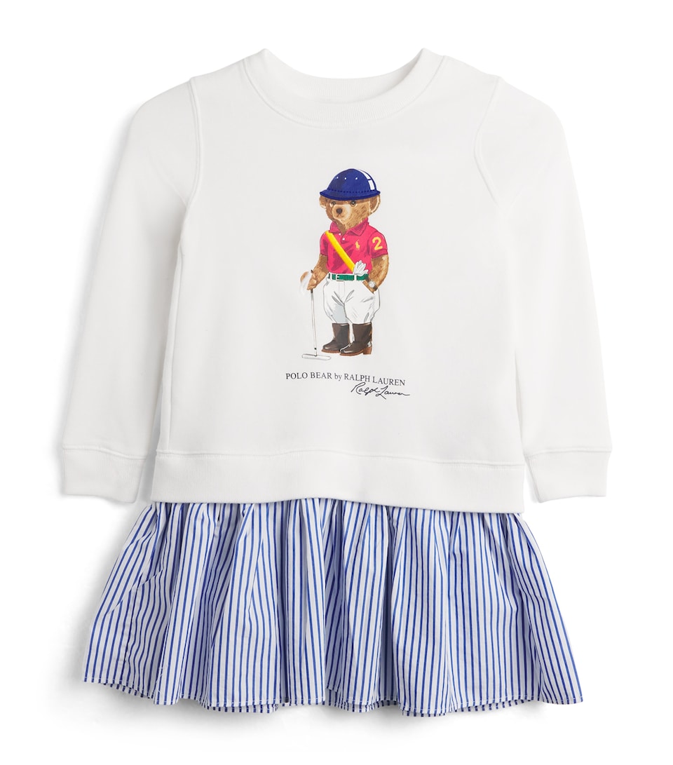 Cotton Polo Bear Dress (7-14 Years)