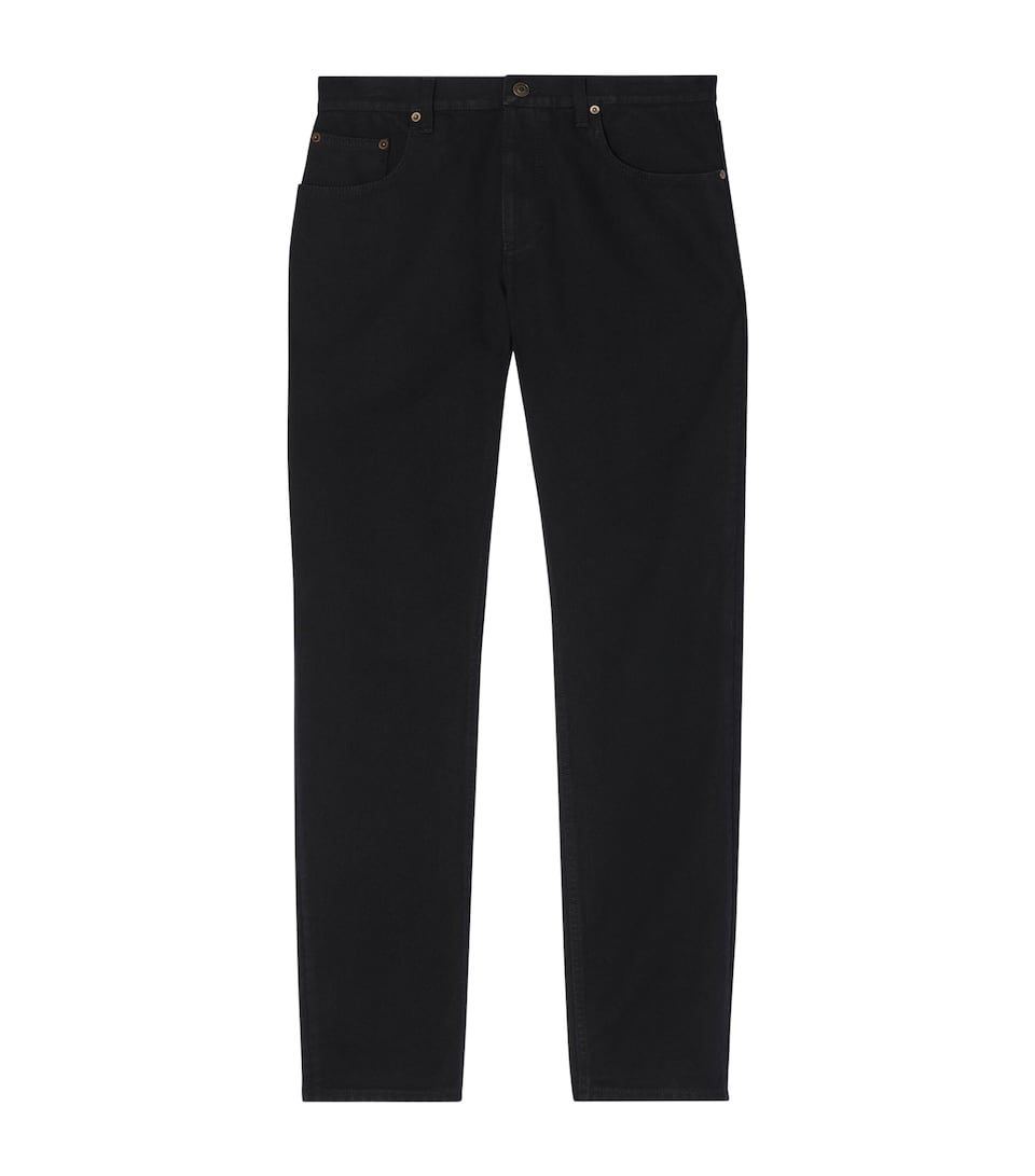 Burberry Mens Slim Jeans Black