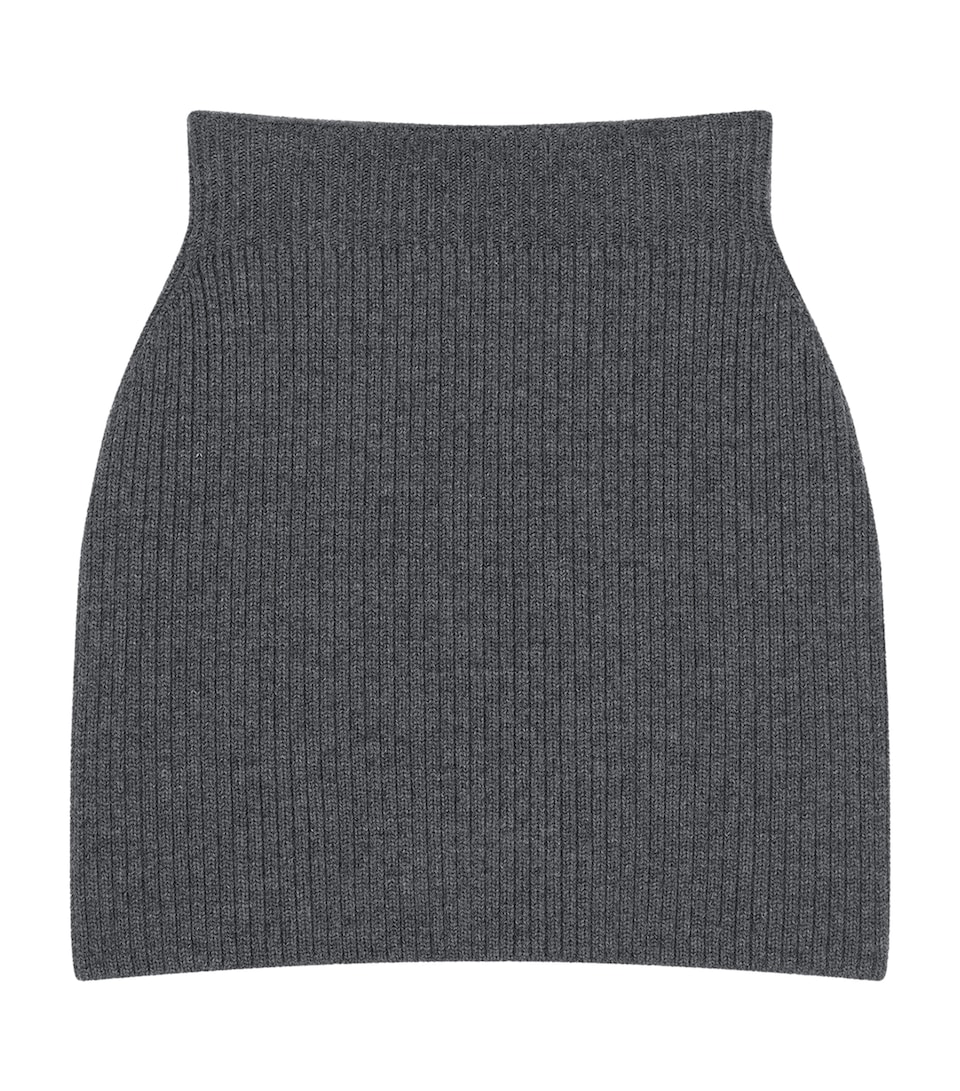 Wool-Alpaca Mini Skirt