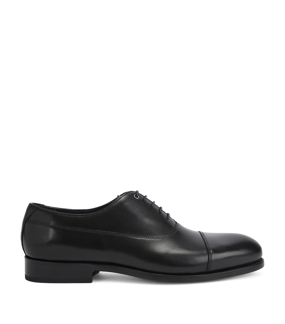 Kurt Geiger London Leather Sloane Oxford Shoes Black
