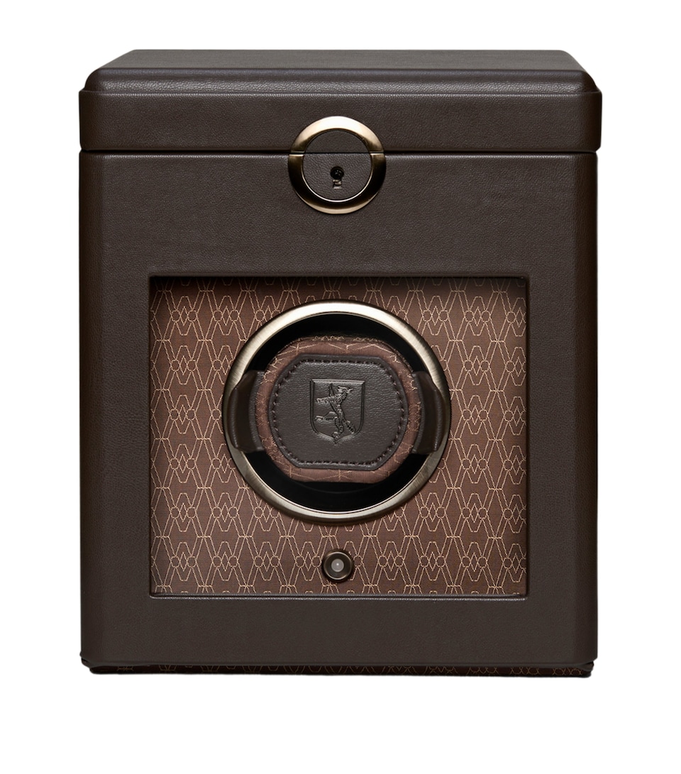 WOLF Earth Single Watch Winder Coffee