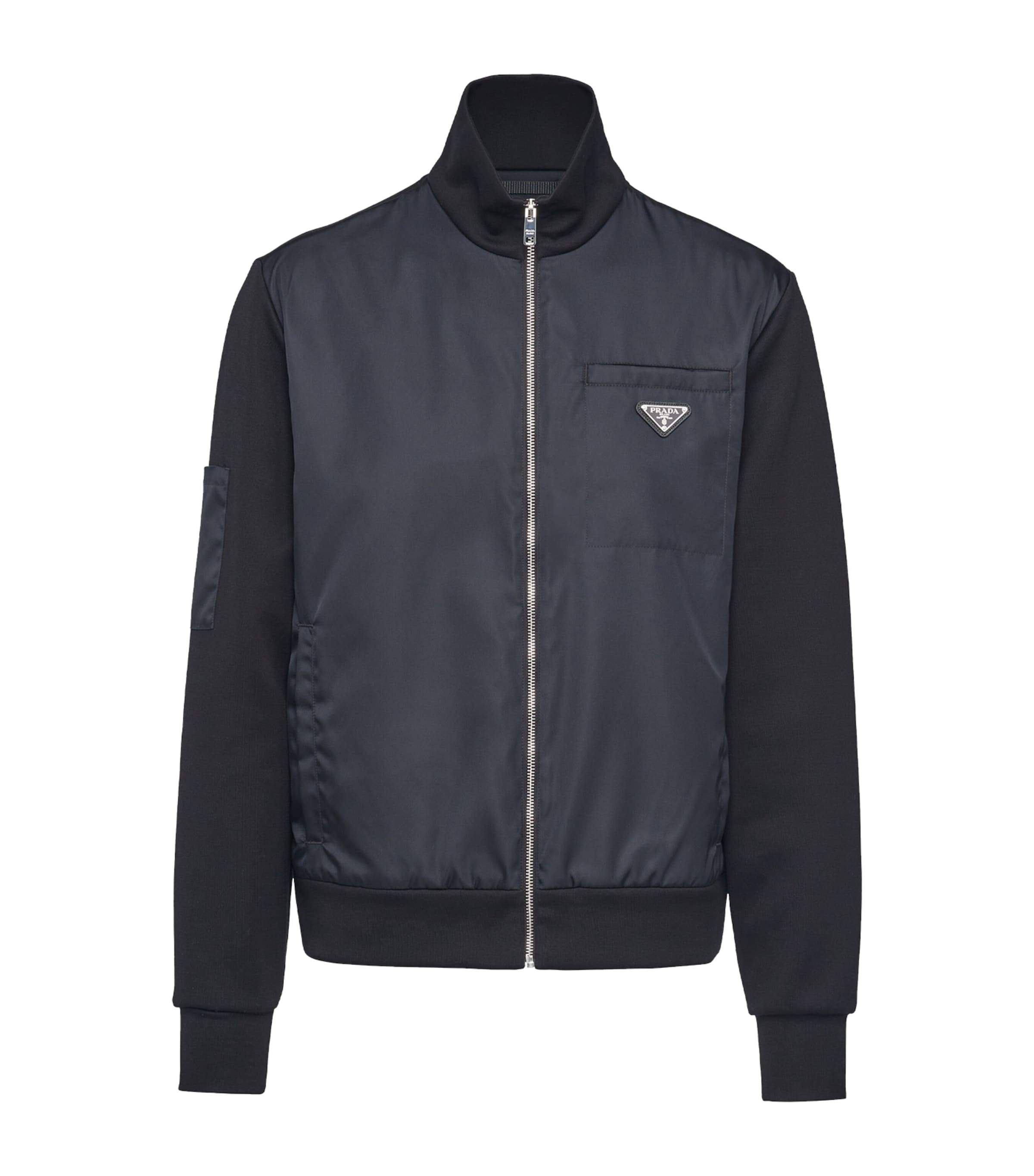 Re-Nylon Zip-Up Sweatshirt