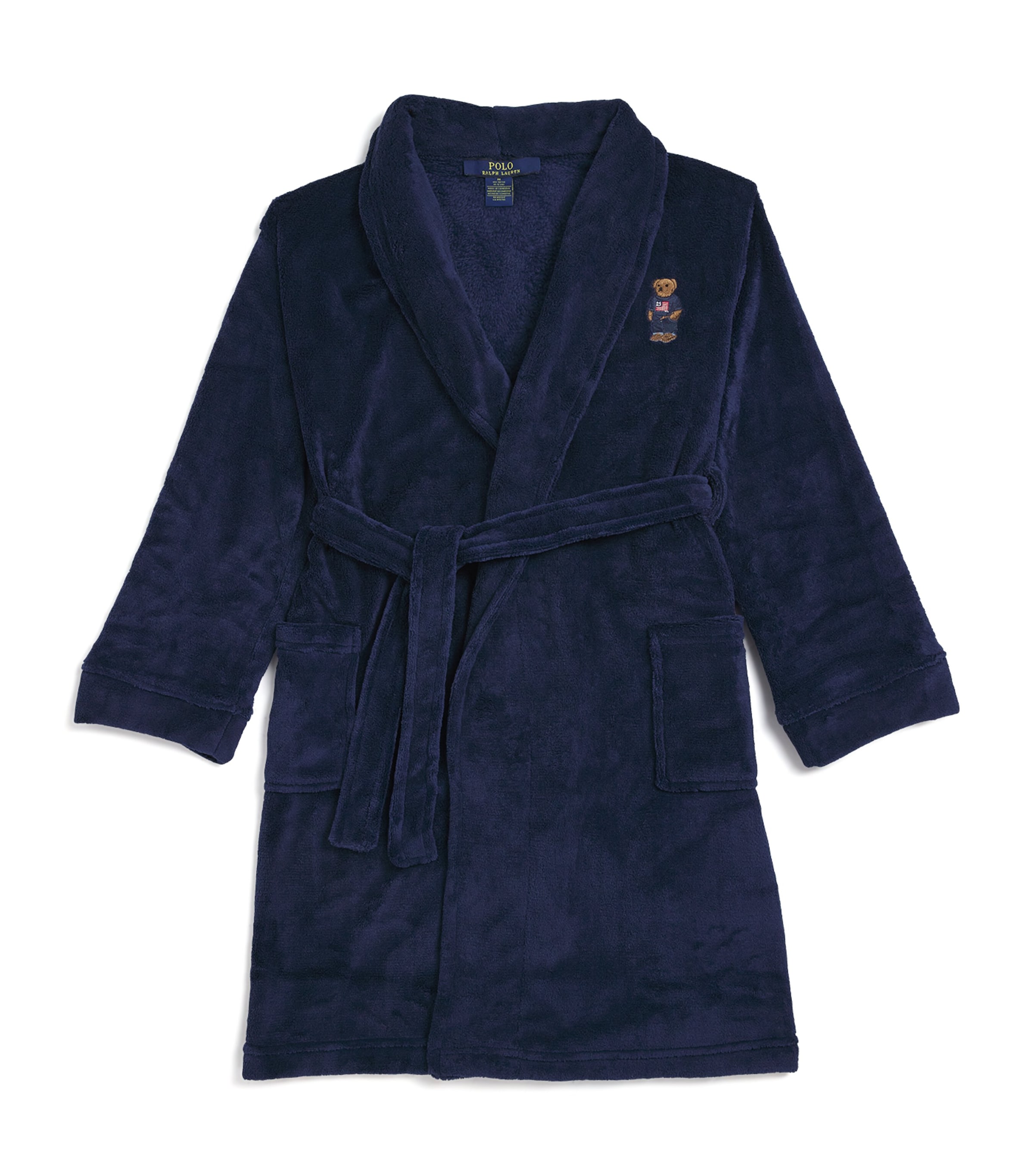 Embroidered Polo Bear Robe (6-14 Years)