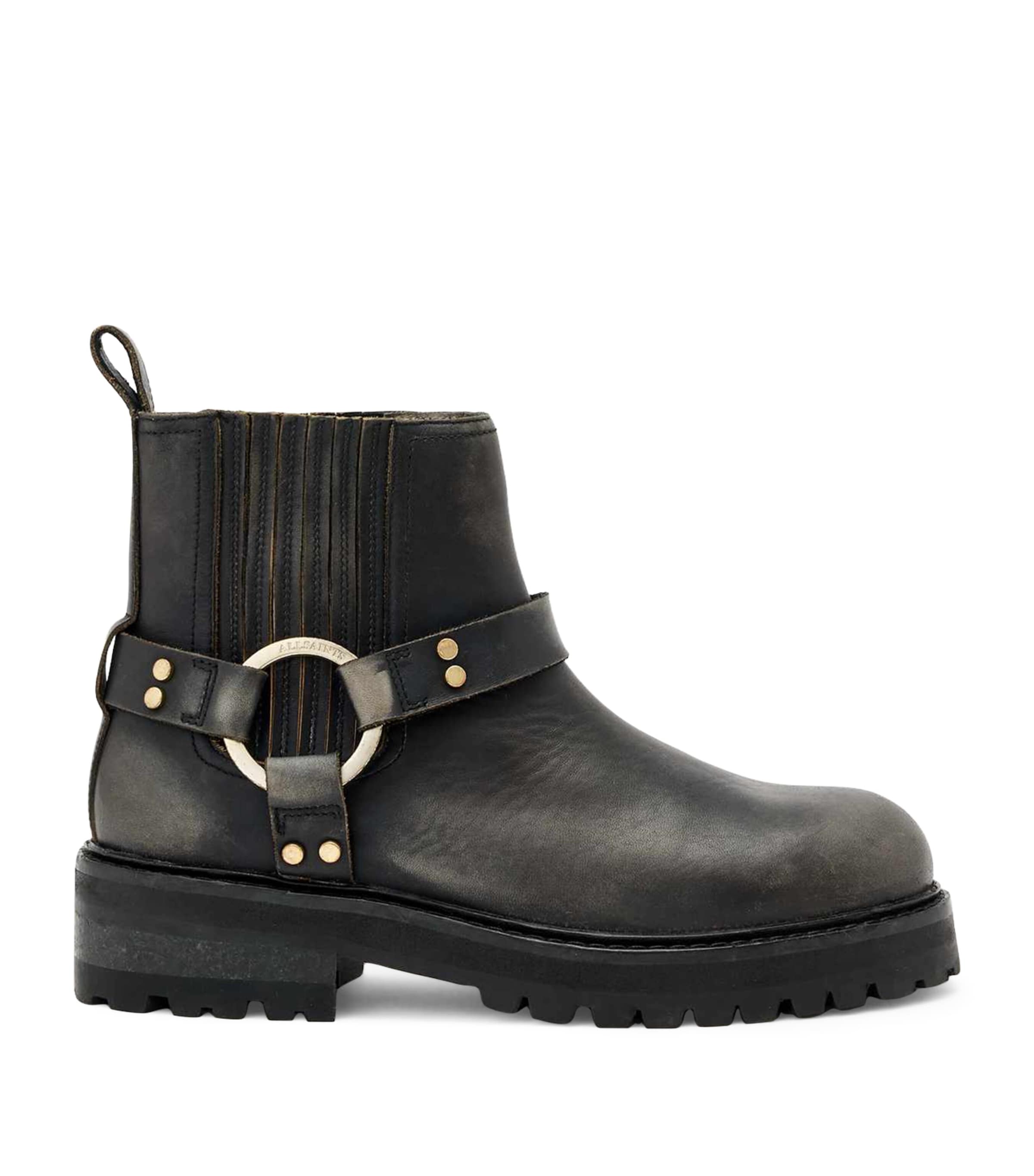 Leather Maddie Biker Boots