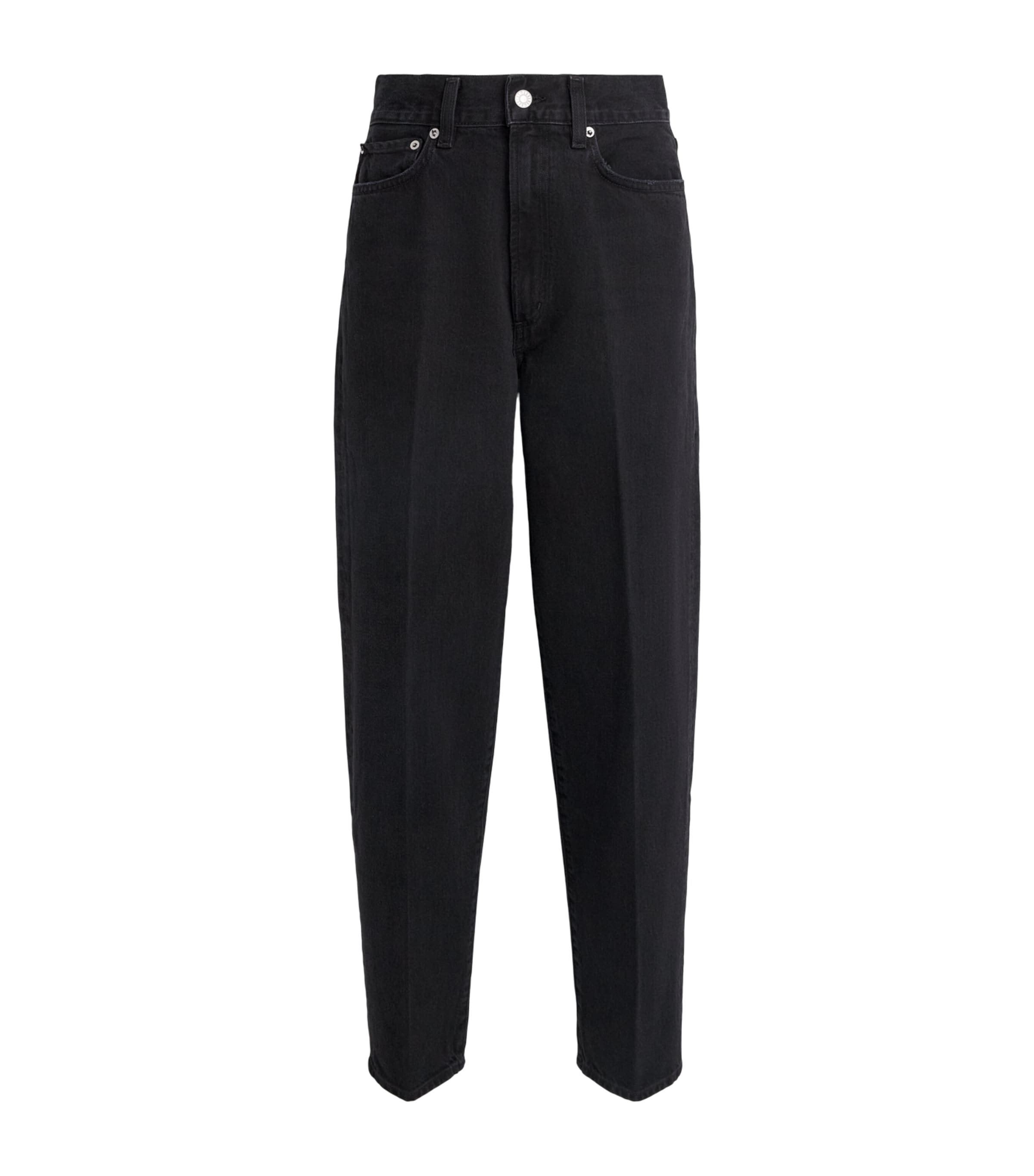 AGOLDE Womens '80s Vintage Taper Straight Jeans Pha Phase
