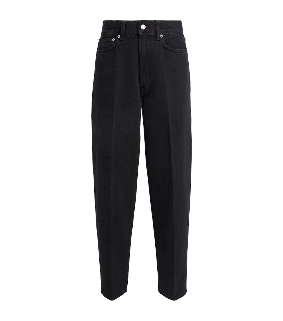 AGOLDE Womens '80s Vintage Taper Straight Jeans Pha Phase