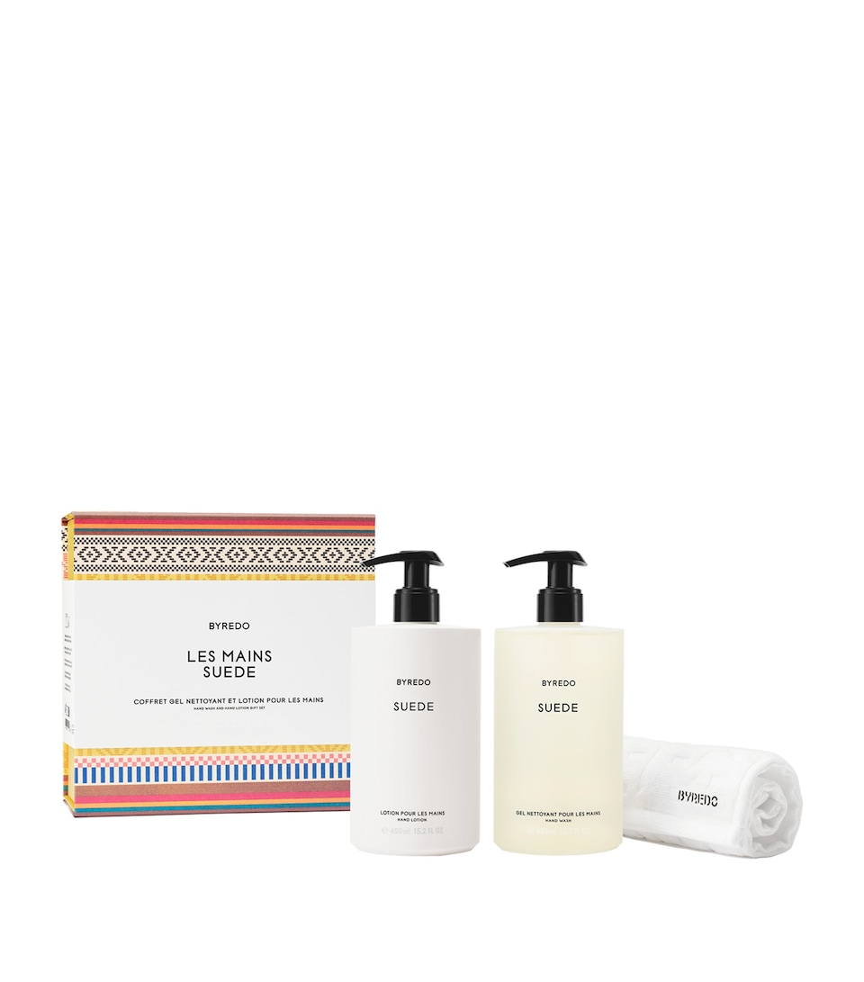 Byredo Les Mains Suede Hand Wash and Hand Lotion Gift Set