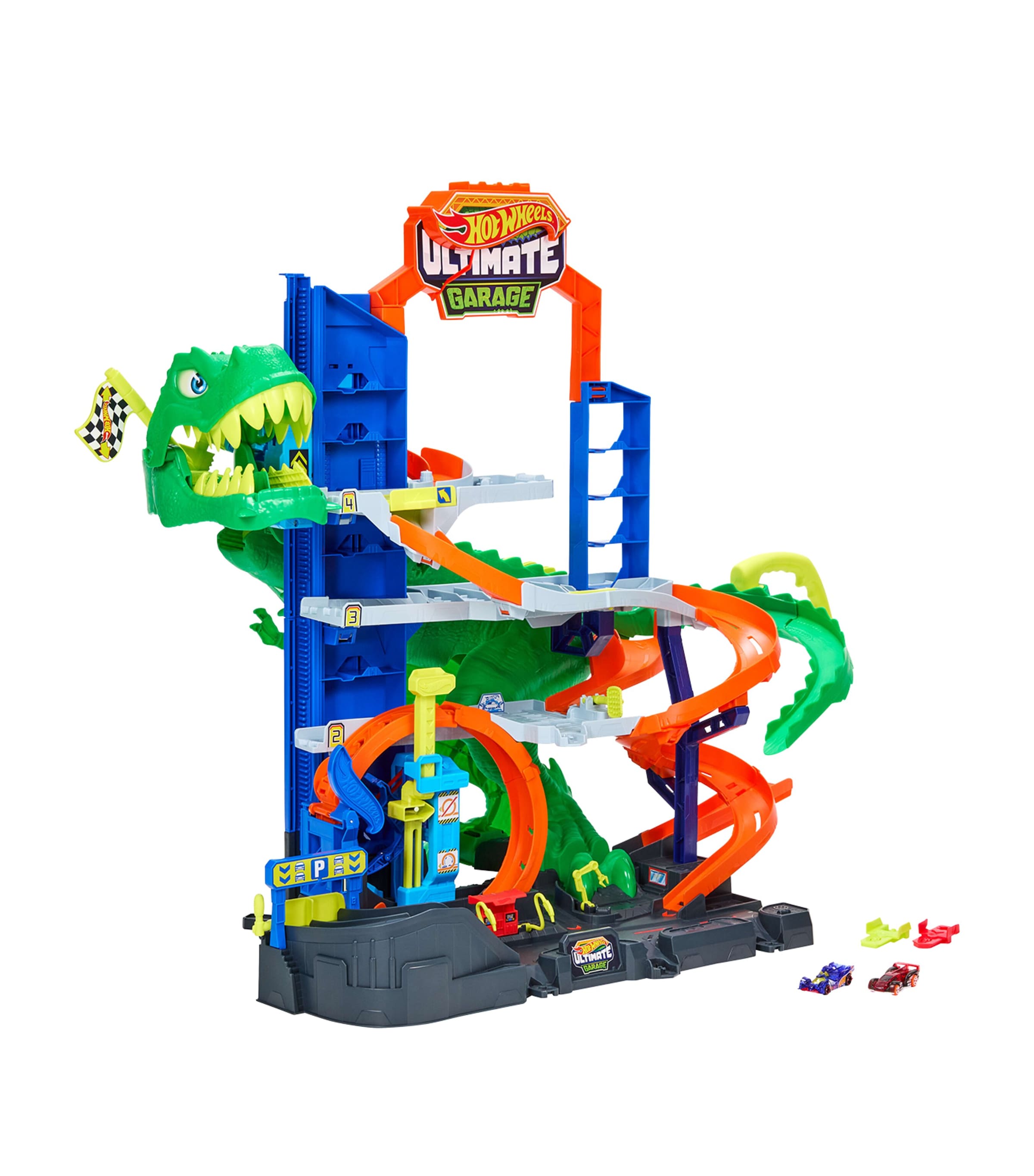Hot Wheels Hot Wheels City Ultimate T-Rex Garage Playset
