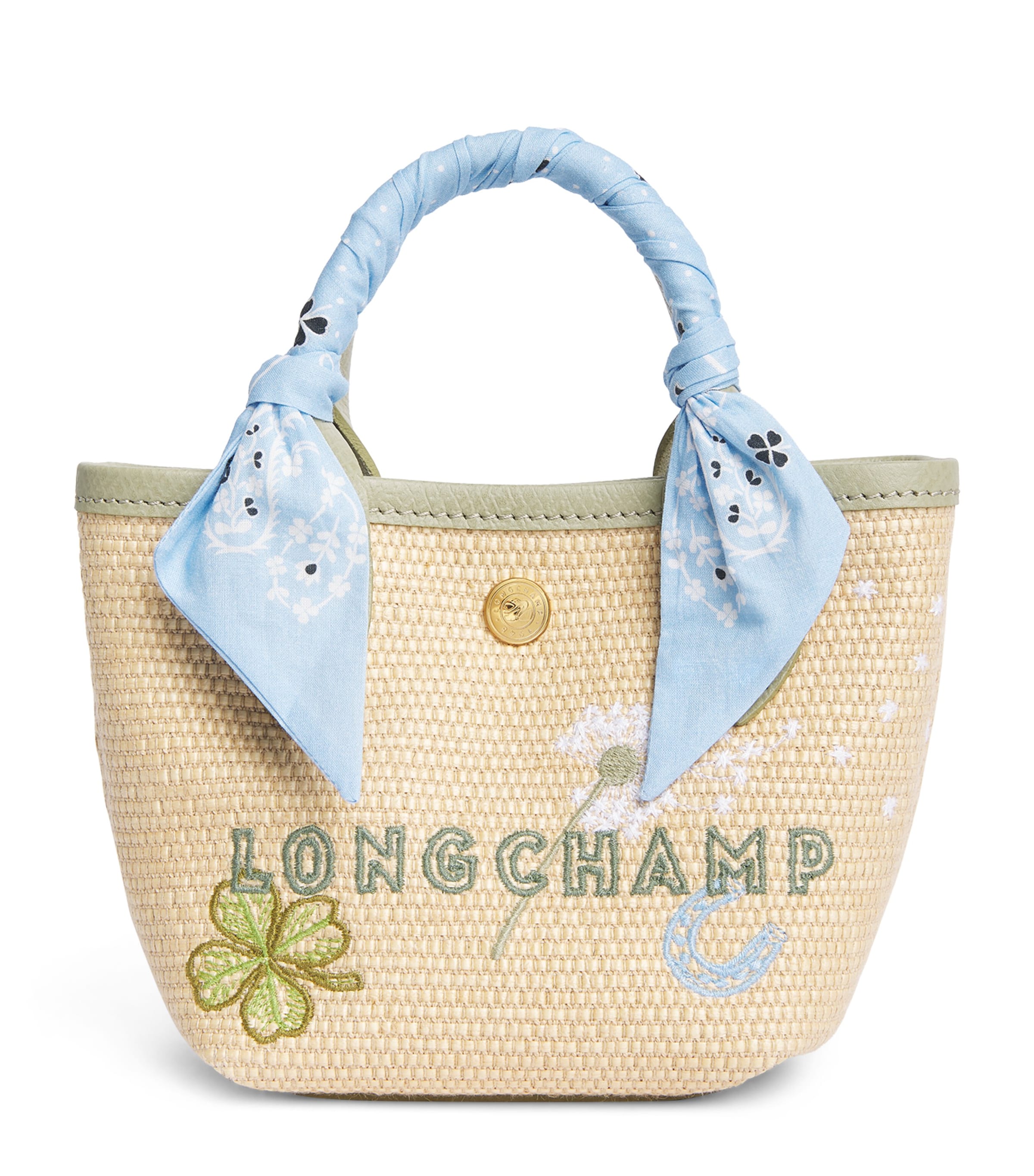 Longchamp Le Pliage Collection XS Basket Bag Amande