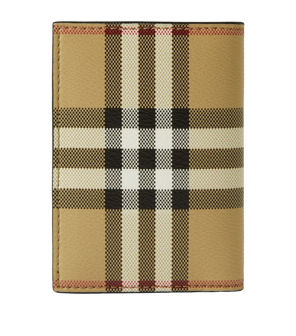 Check Folding Card Holder