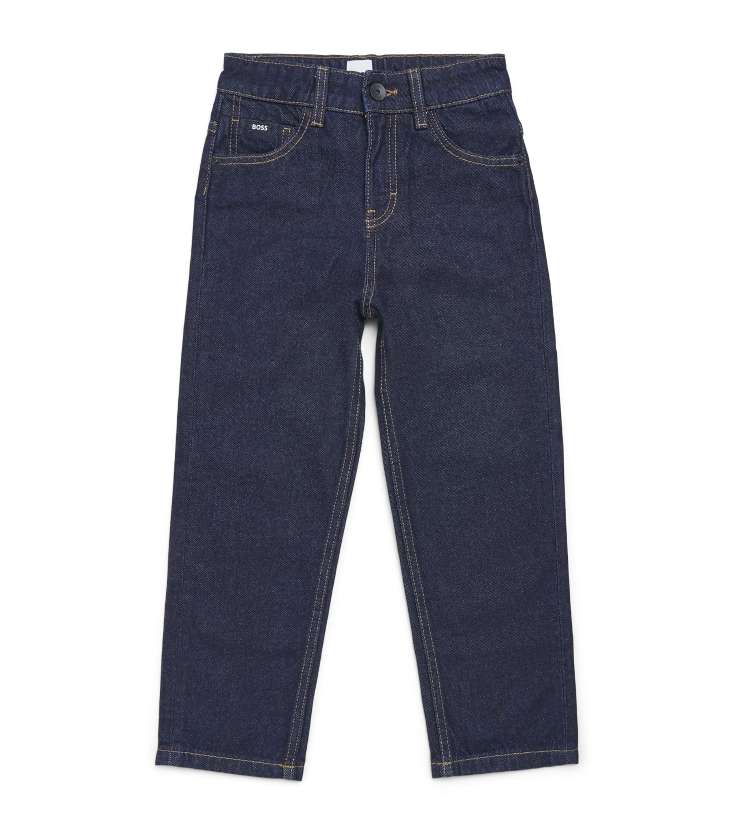 BOSS Kidswear Straight Jeans (4-16 Years) Raw Denim