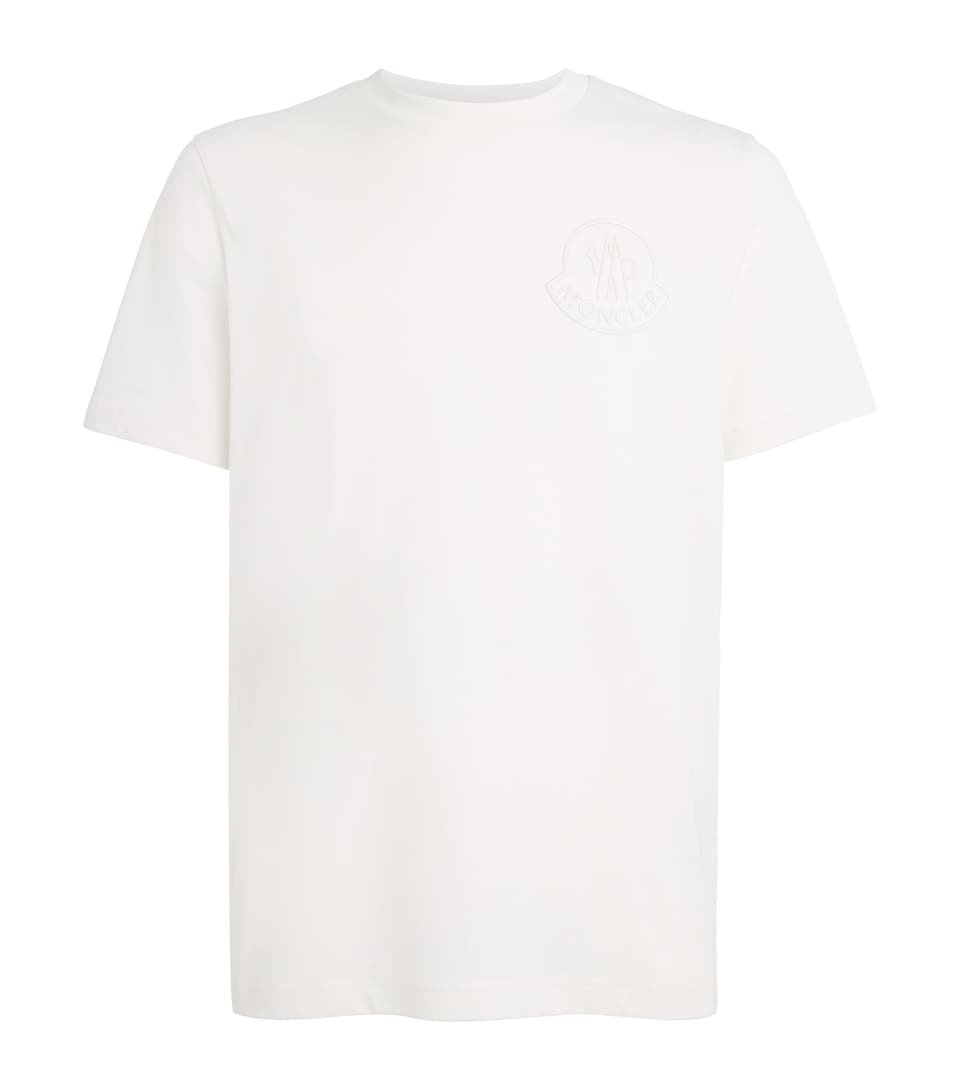 Cotton Flocked Logo T-Shirt