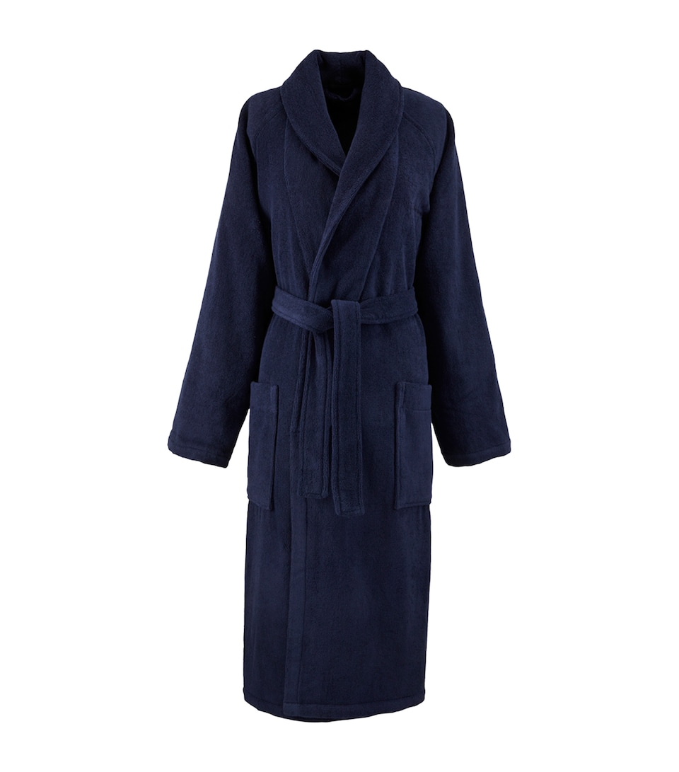 Ralph Lauren Home Cotton Dulaney Bathrobe (XXL) Midnight