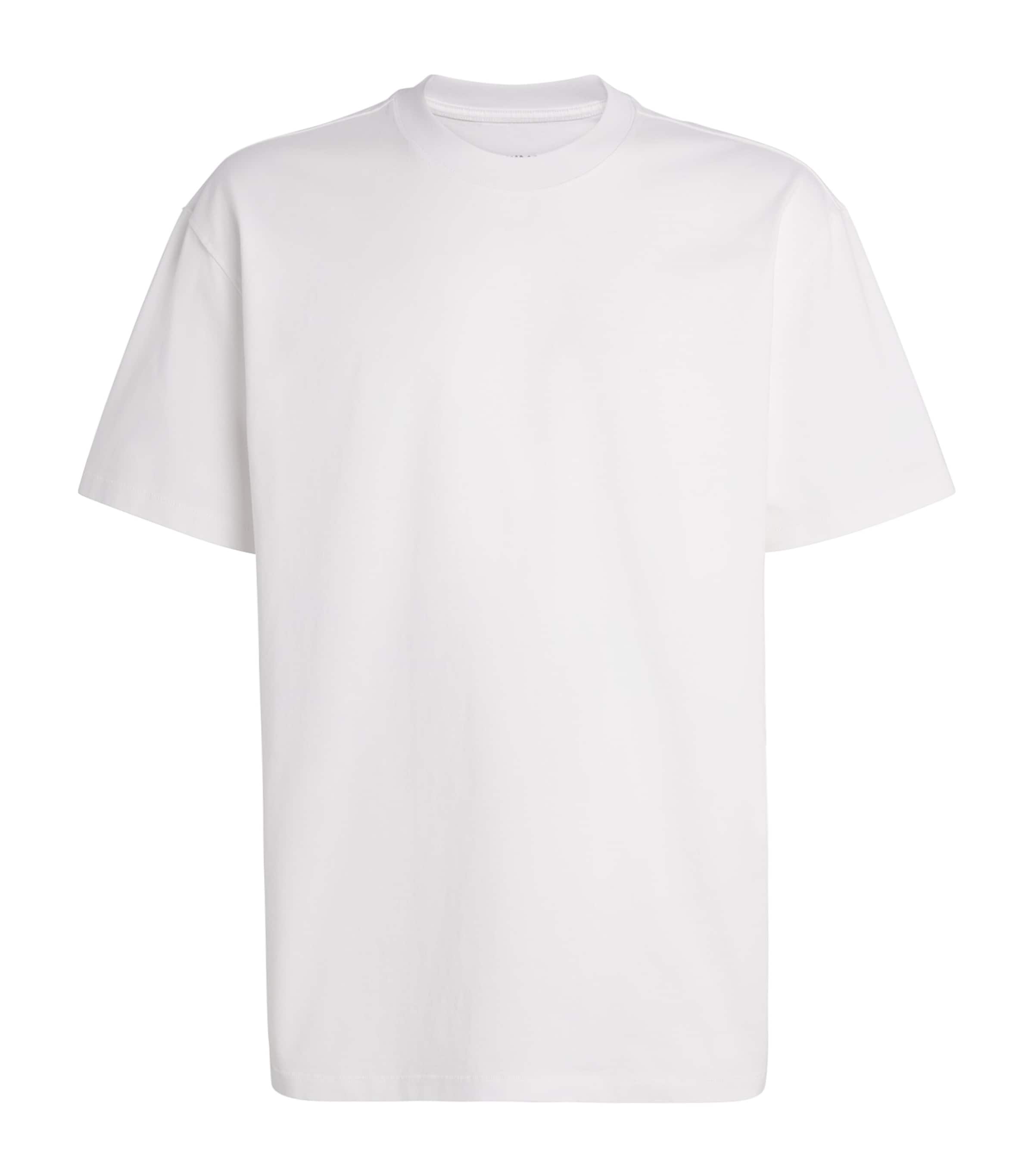 Skims Mens Cotton Heavyweight T-Shirt Chalk