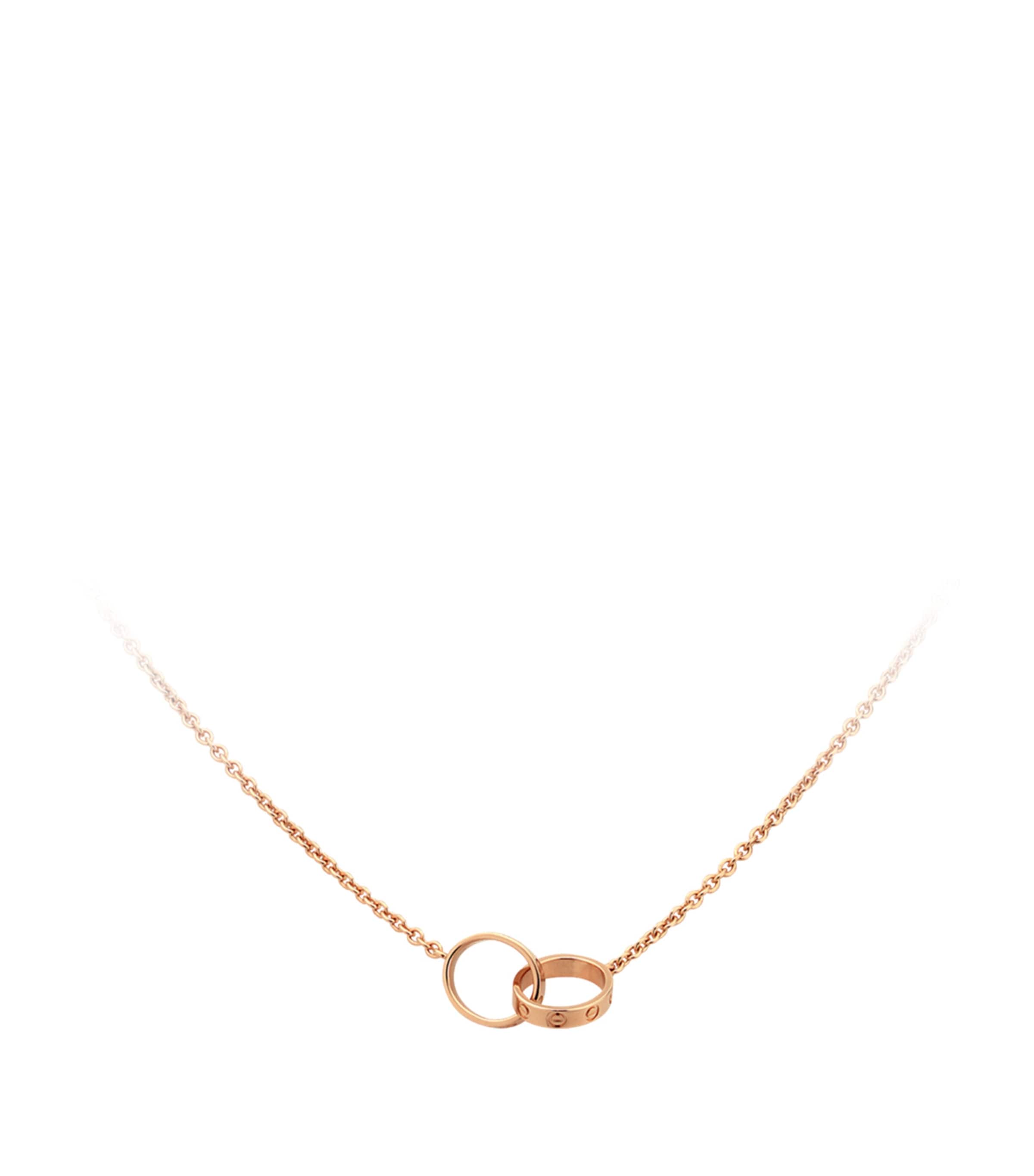 Cartier Rose Gold LOVE Necklace Rose Gold
