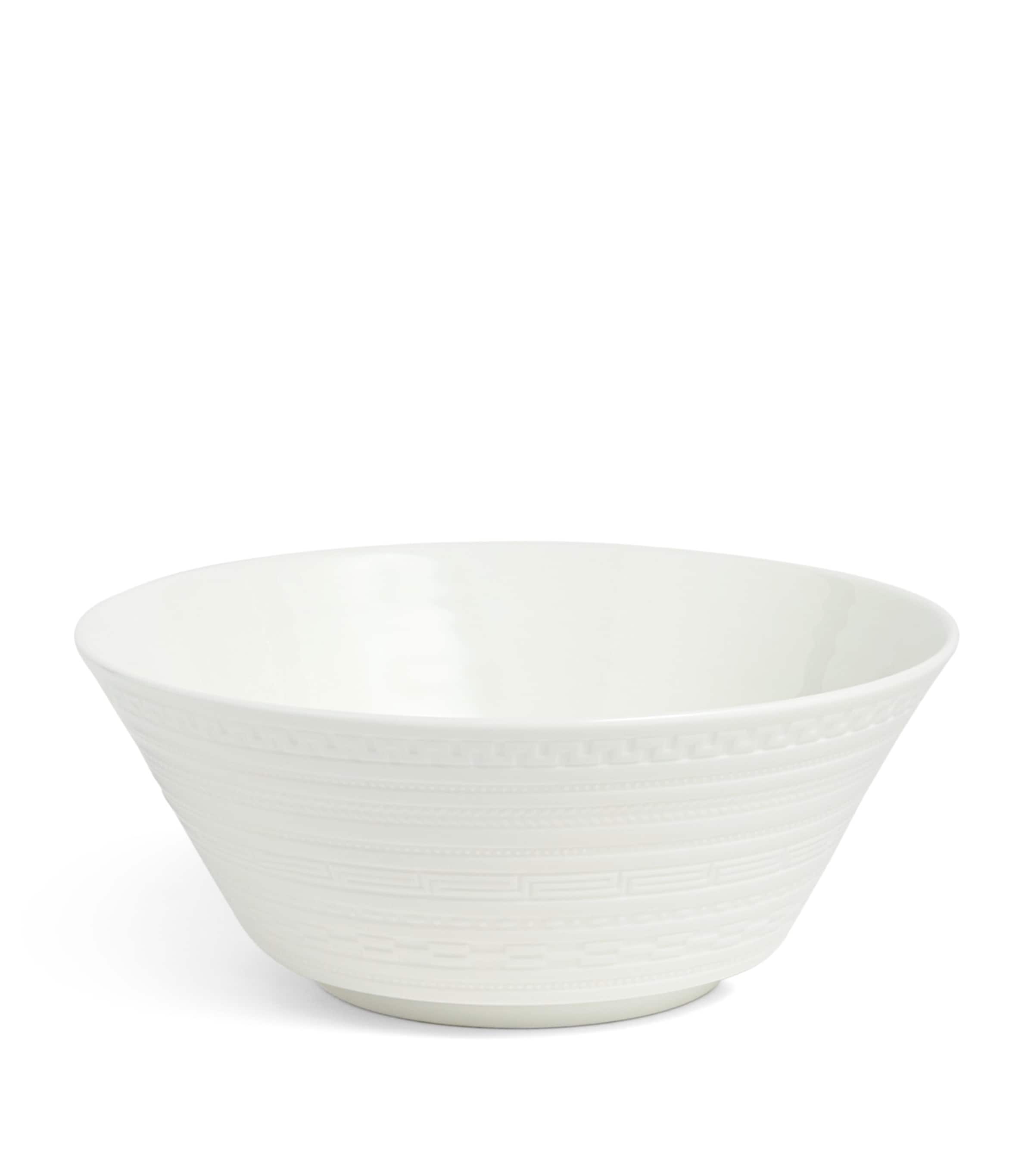 Wedgwood Bone China Intaglio Serving Bowl (20cm) White