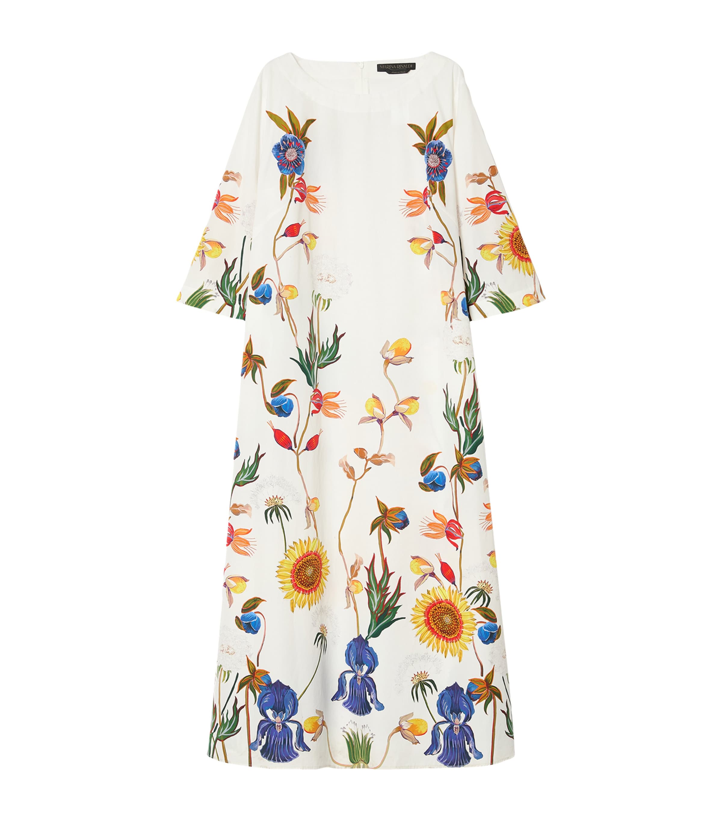 Cotton Floral Maxi Dress