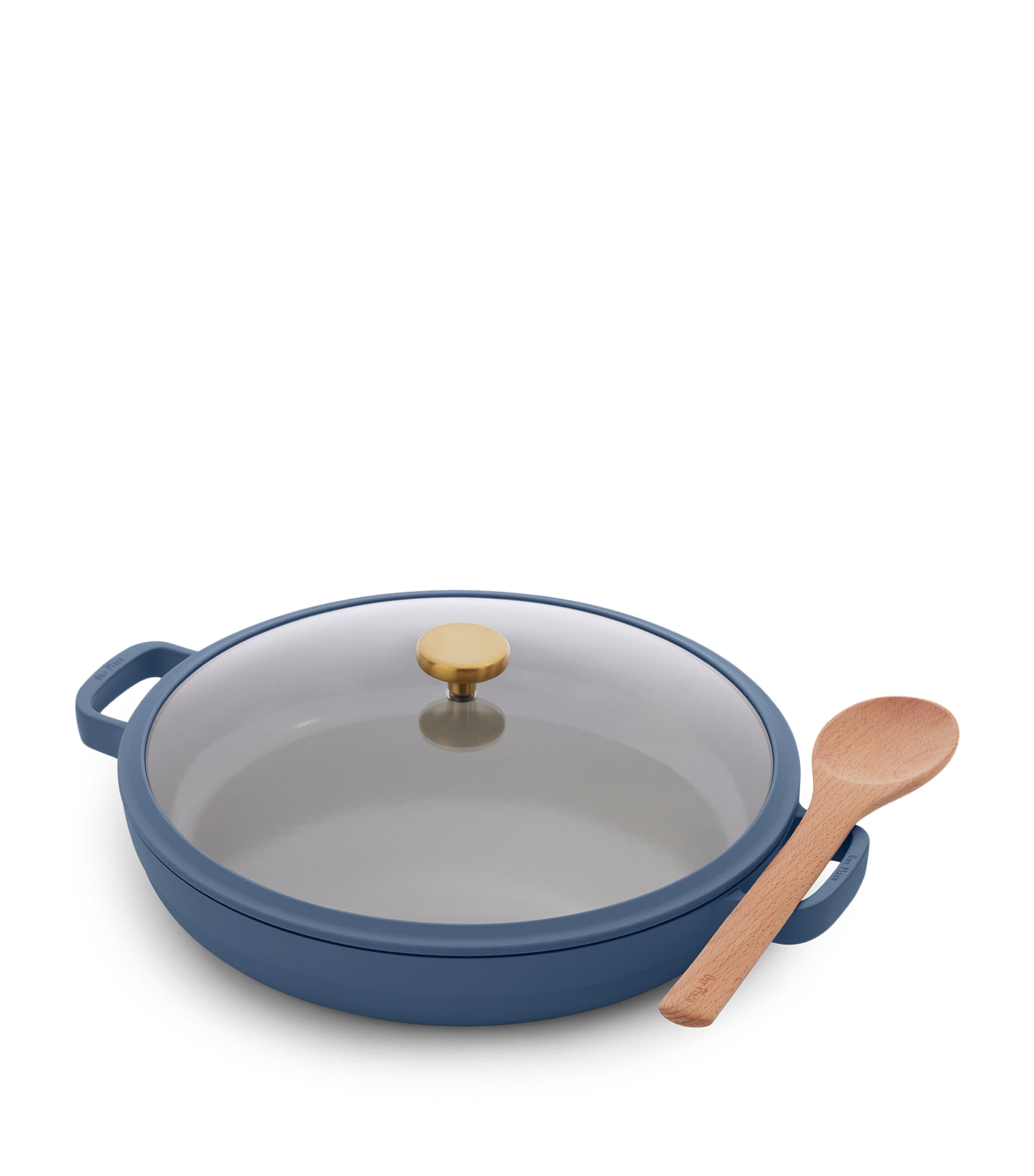 OUR PLACE Ceramic Non-Stick Dual-Handle Always Pan (32cm) Blue Salt