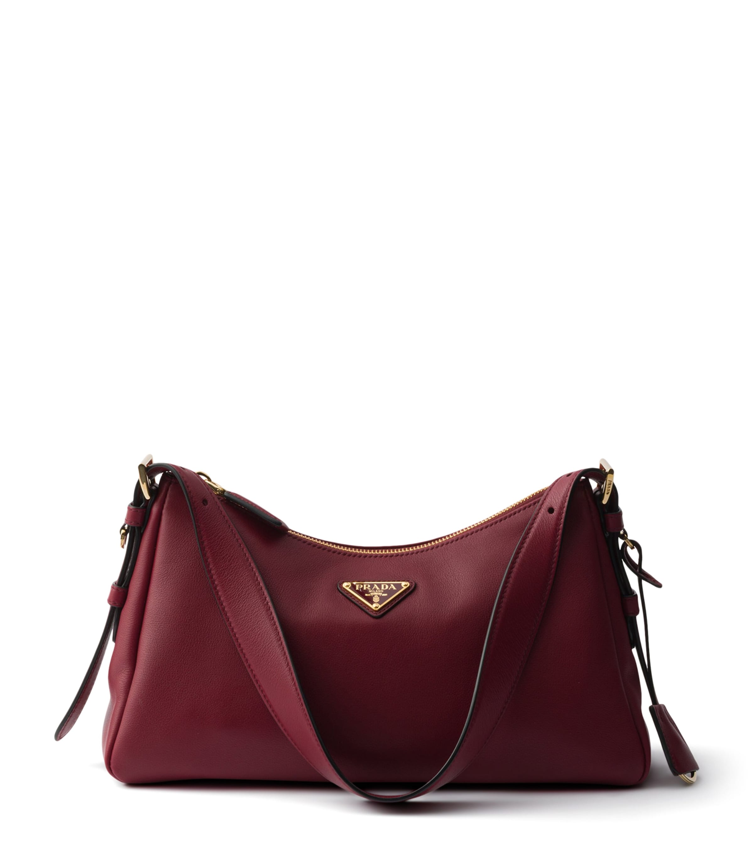 Medium Leather Aimée Shoulder Bag