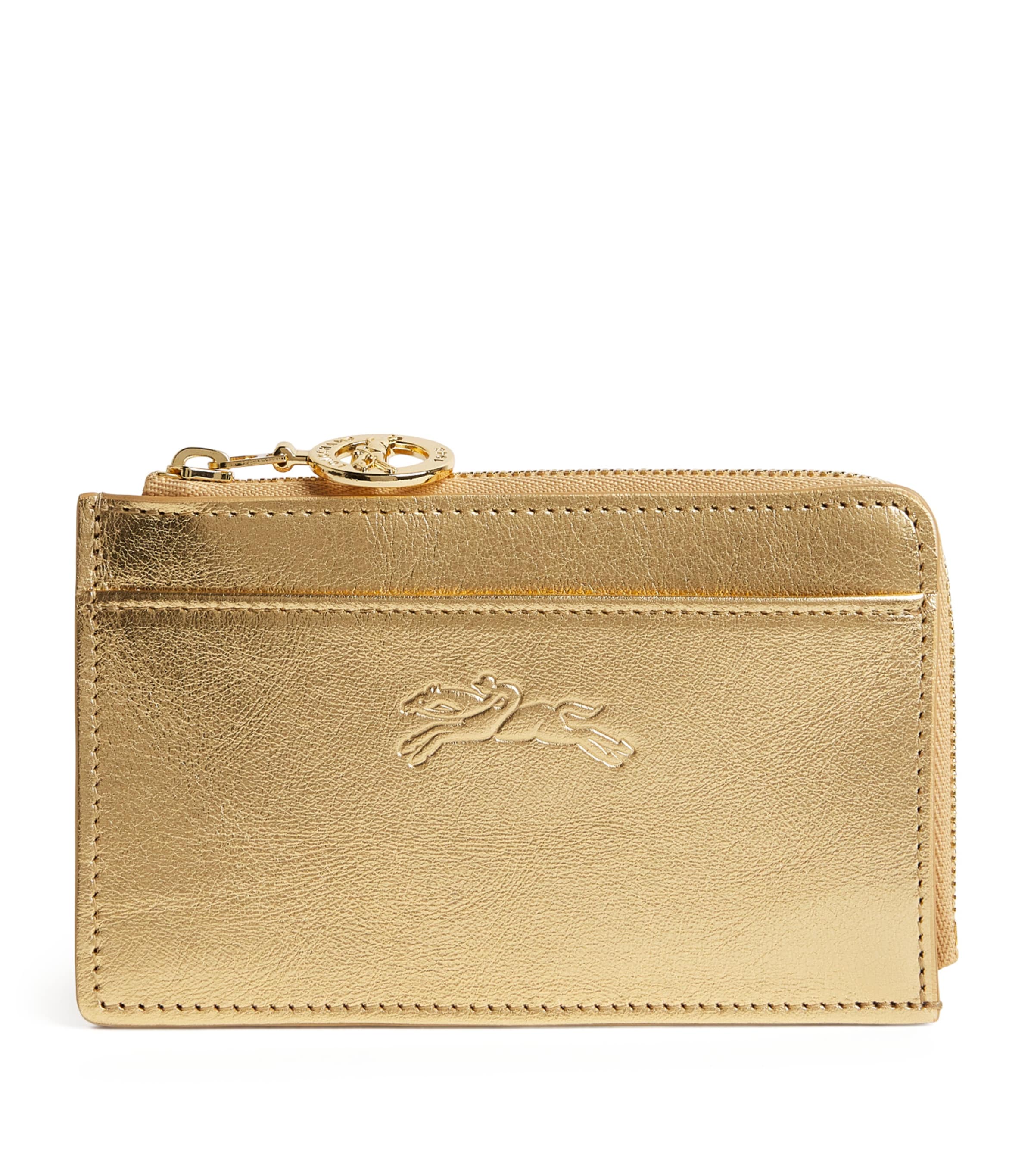 Leather Le Pliage Xtra Zipped Card Holder