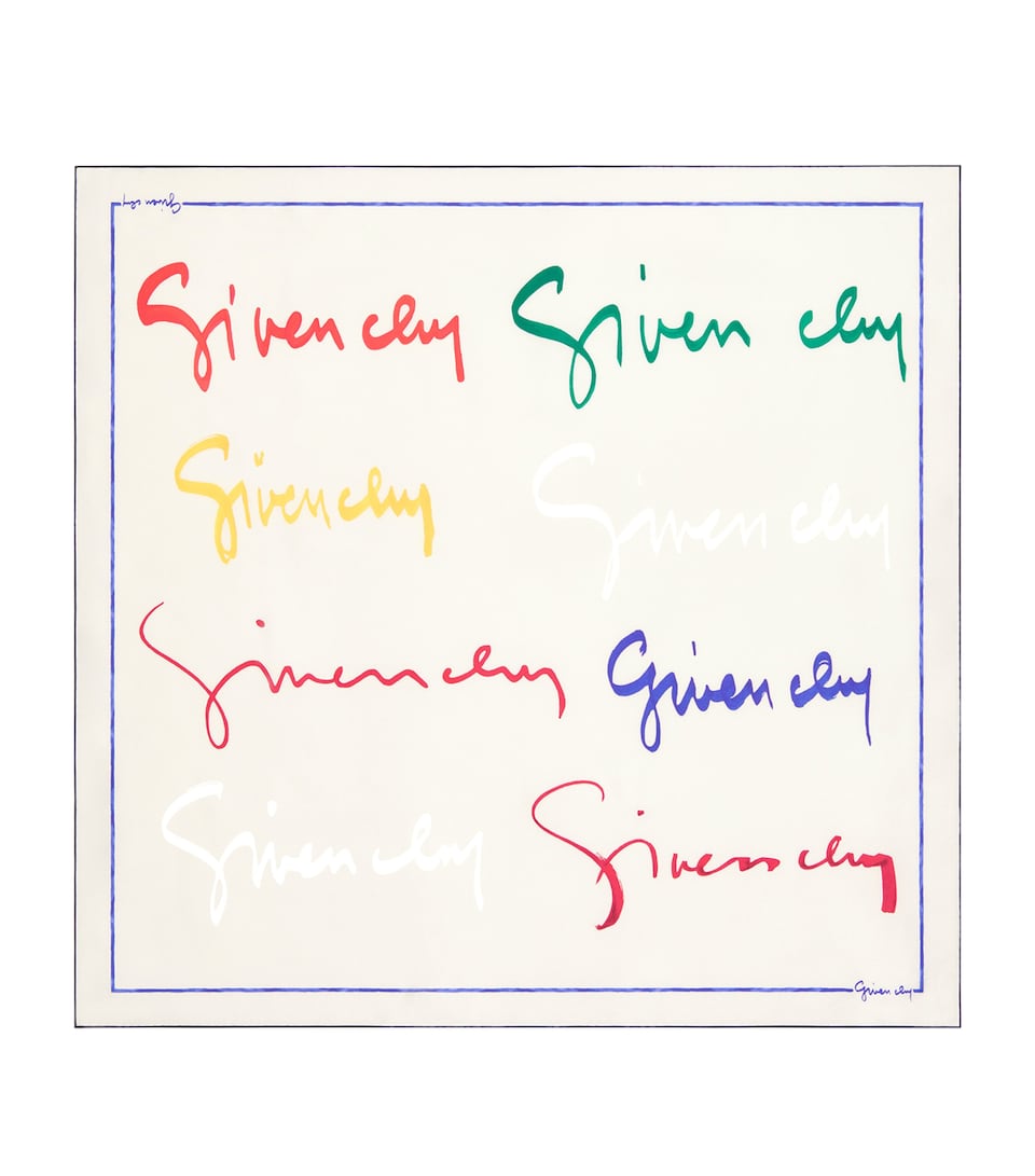 Givenchy Silk Signature Scarf