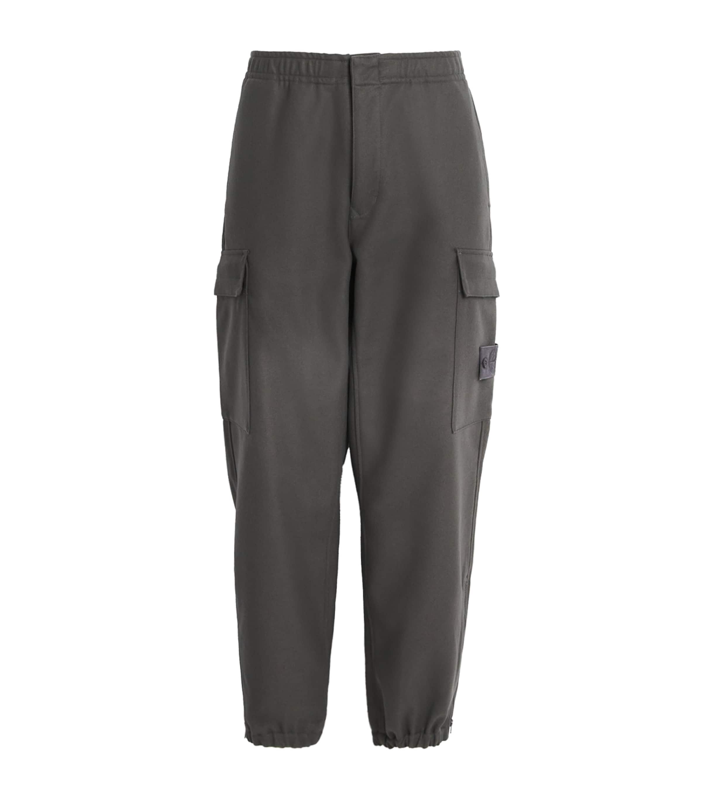 GHOST PIECE Wool-Blend Cargo Trousers