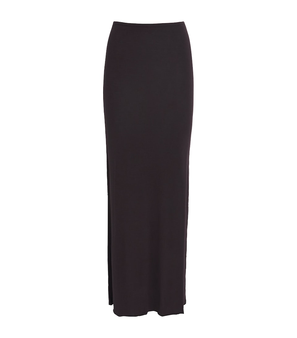 Sheer Modal Maxi Skirt