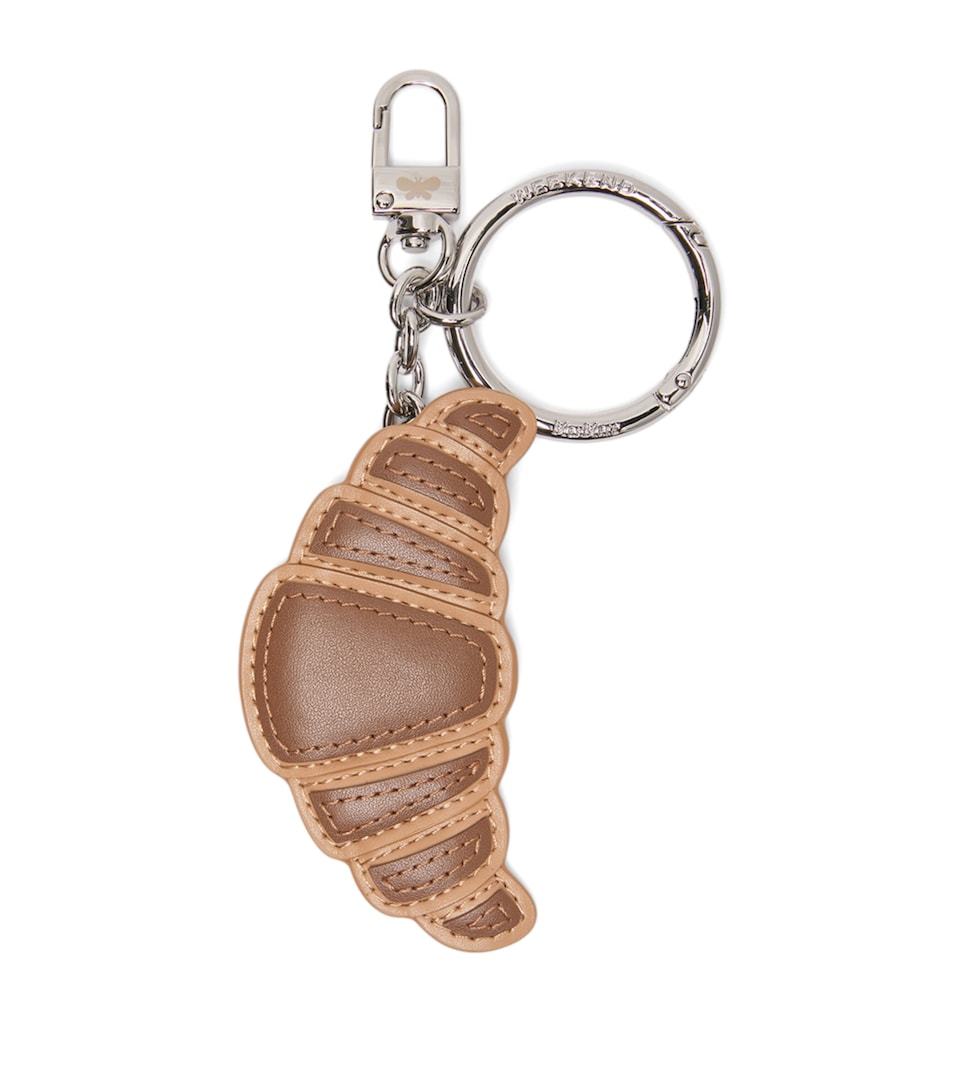 Weekend Max Mara Croissant Key Chain Brown