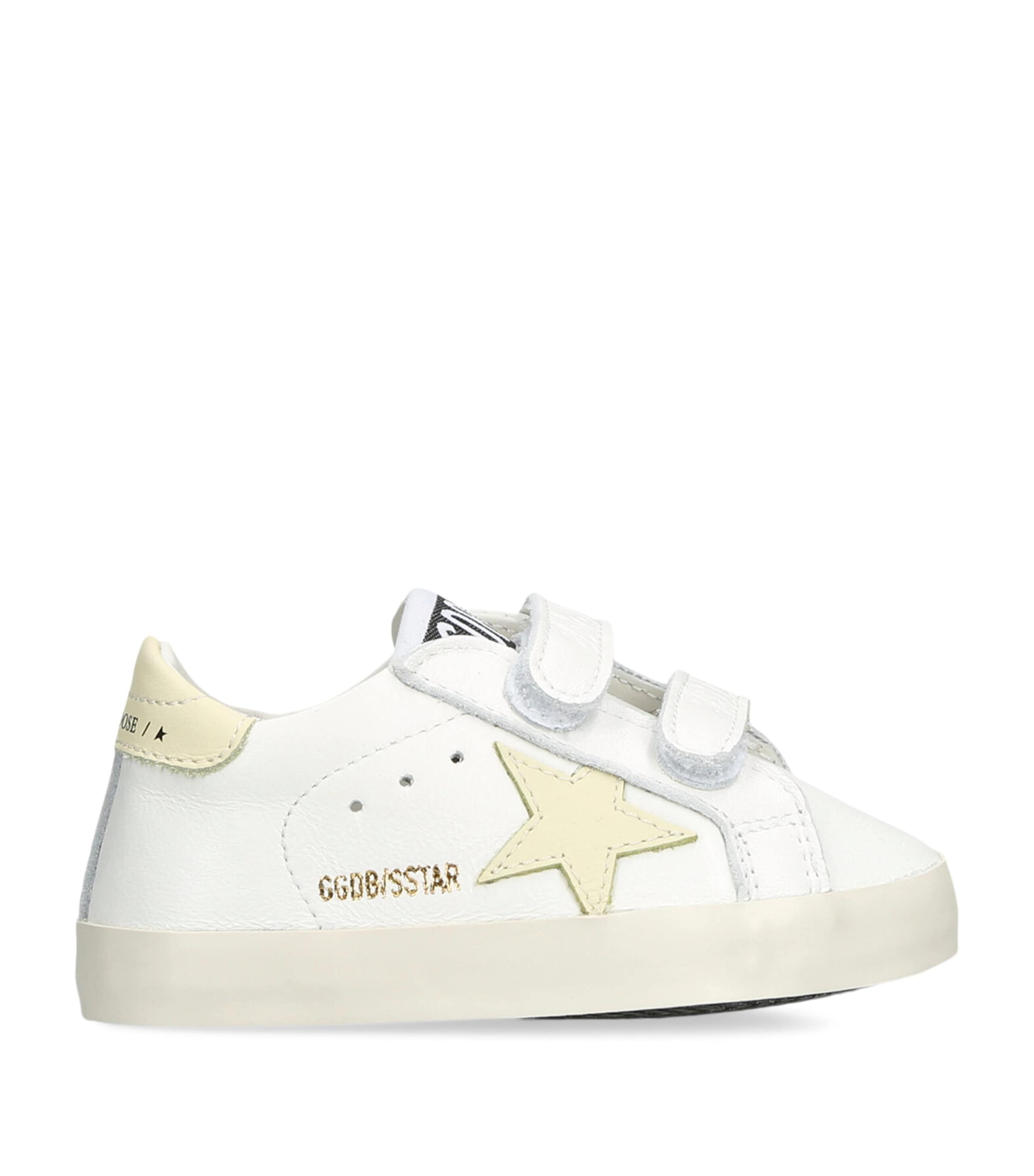 Leather Baby School Sneakers