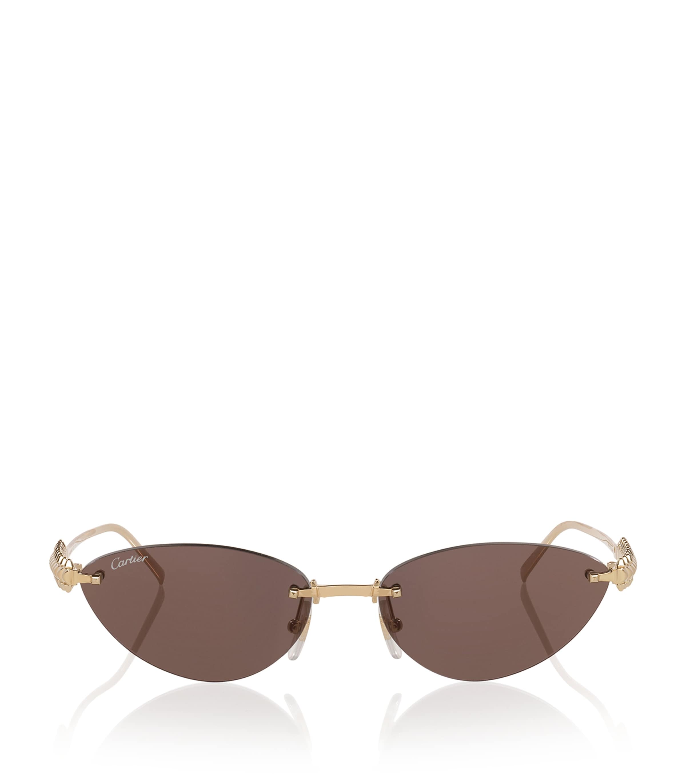 Cartier Metal 06L001798 Cat-Eye Sunglasses