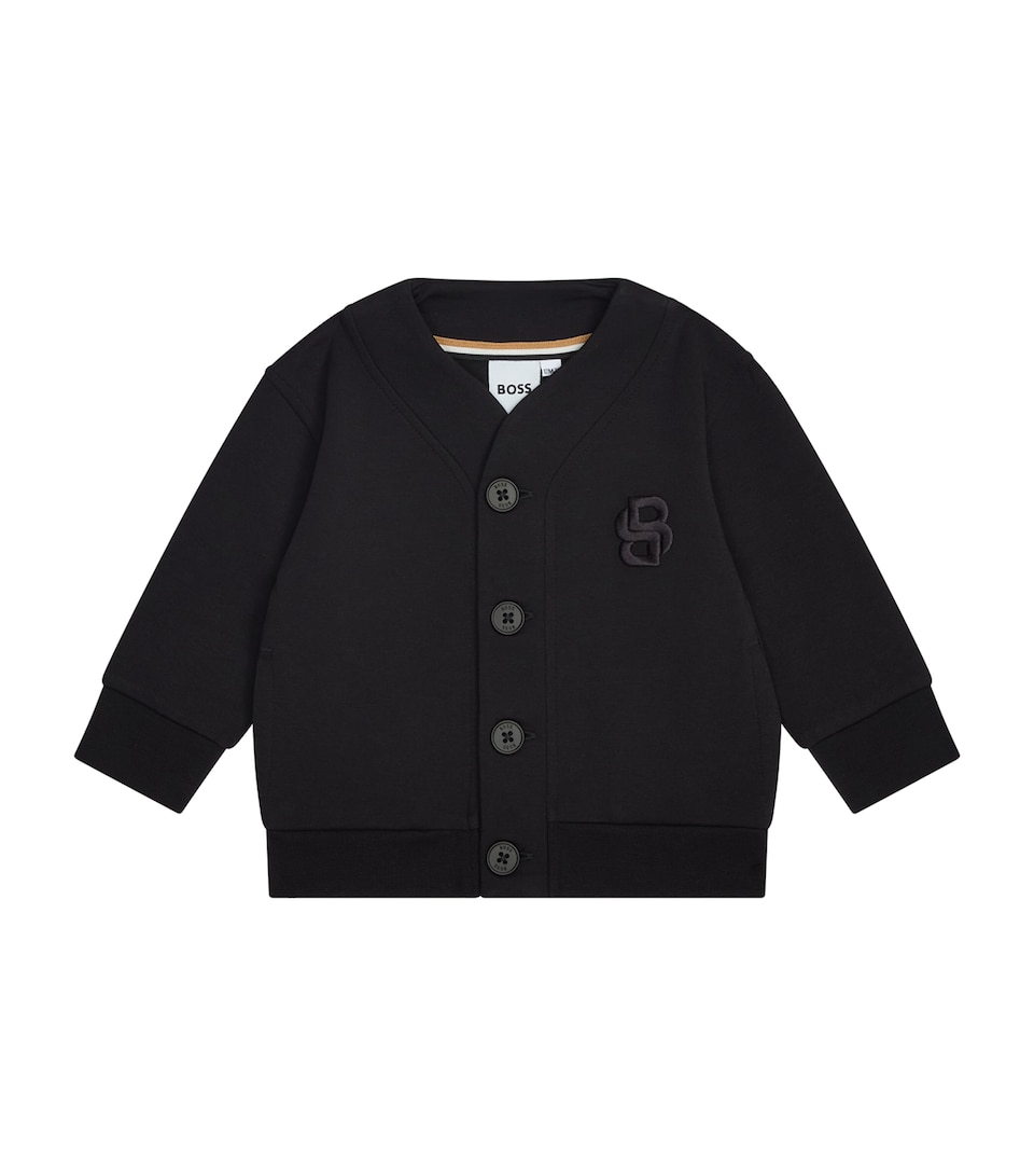 Double Monogram Cardigan (3-18 Months)