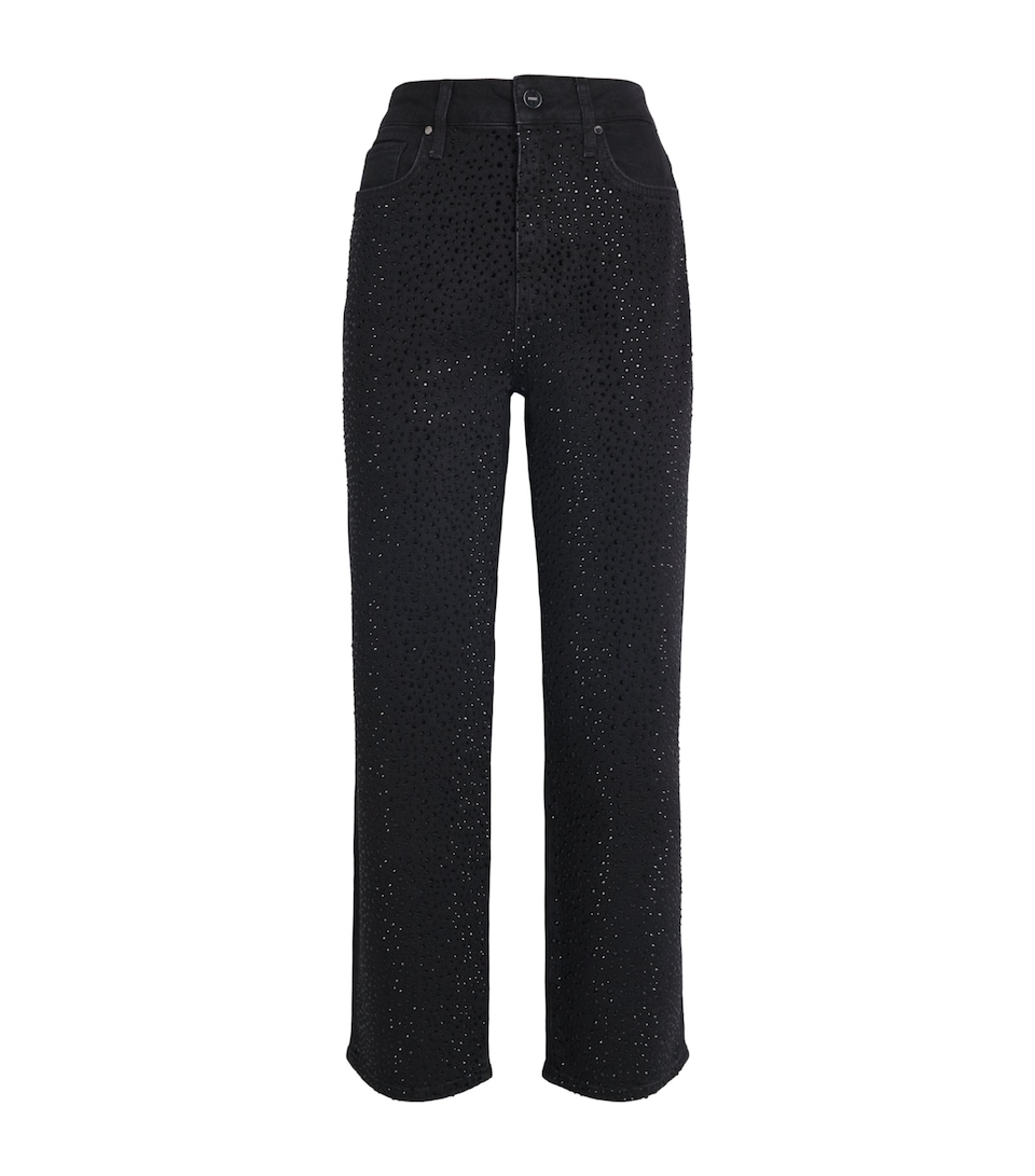 Embellished Stevie Straight Jeans
