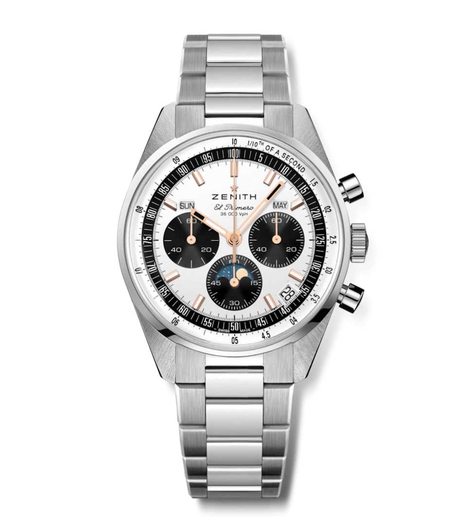 Stainless Steel Chronomaster Watch 38mm