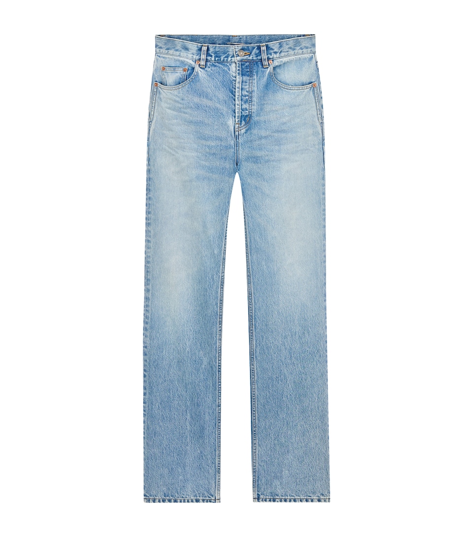 Saint Laurent Mens Straight Jeans