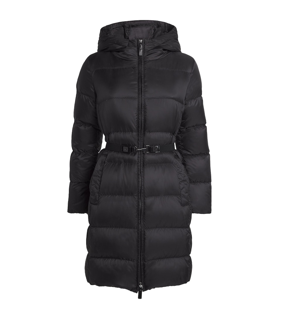 Down Quilted Longline Jacket