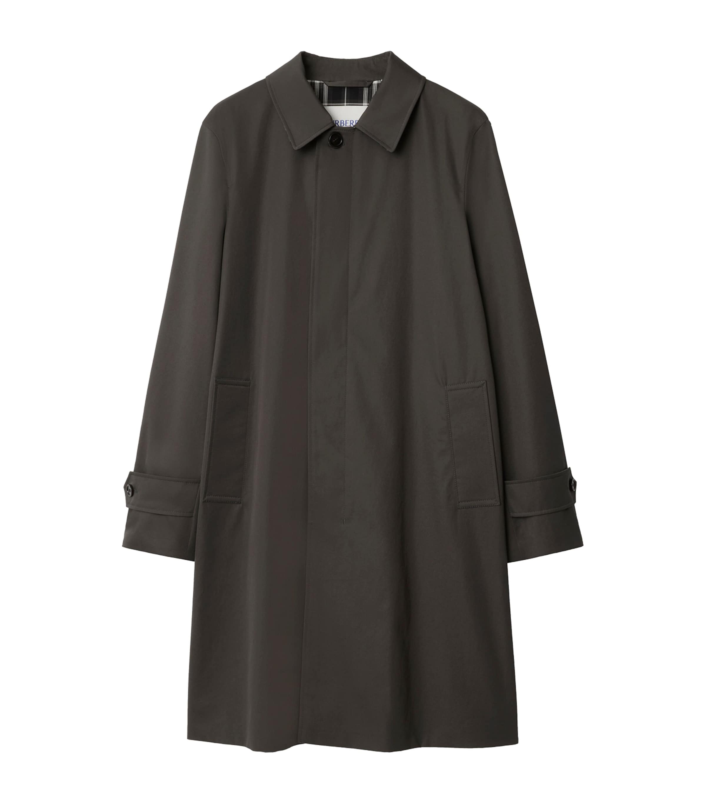 Cotton Gabardine Car Coat
