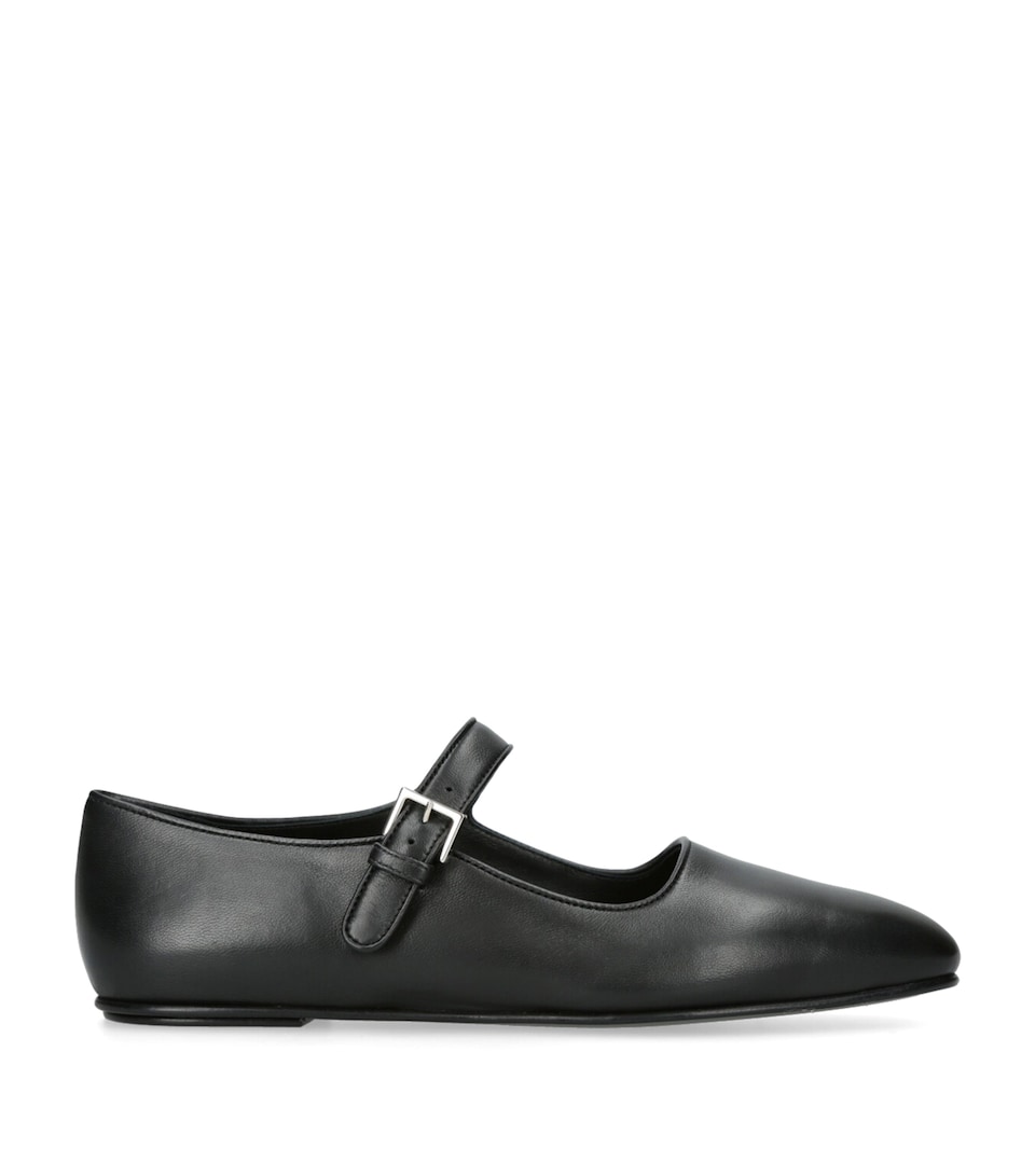 Ava Leather Ballet Flats