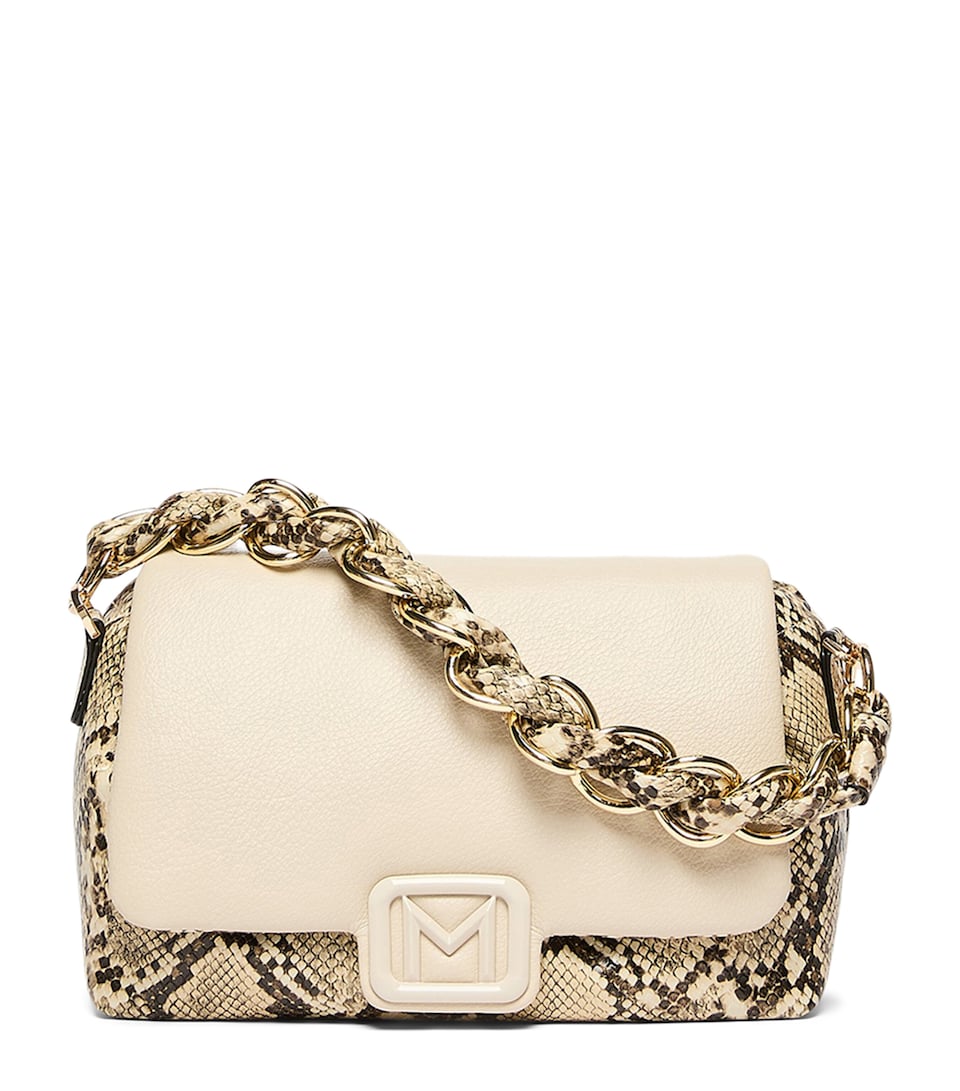 Marella Large Le Muse Clutch Bag Natural