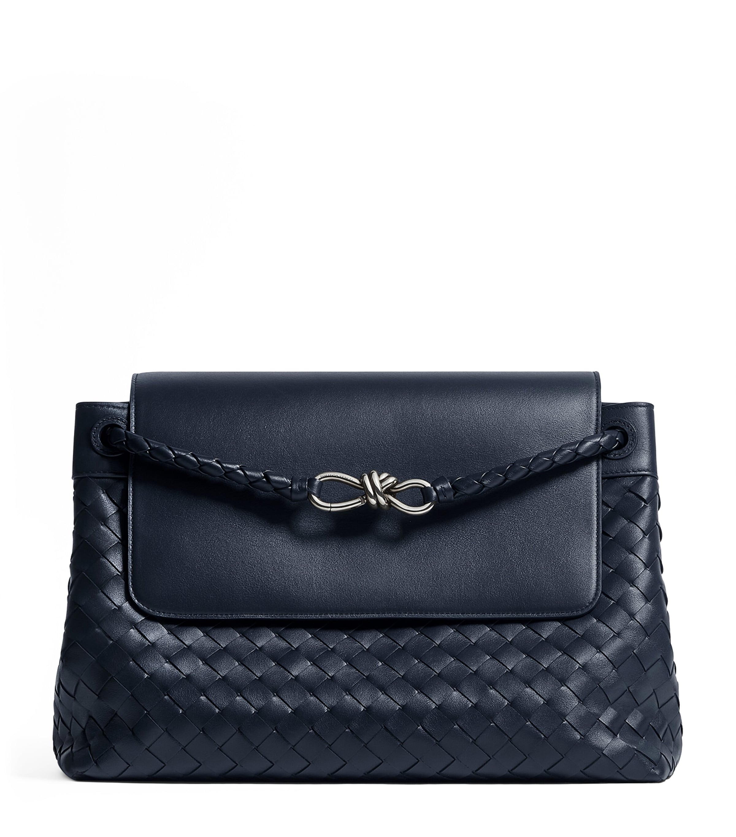 Bottega Veneta Leather Andiamo Messenger Bag