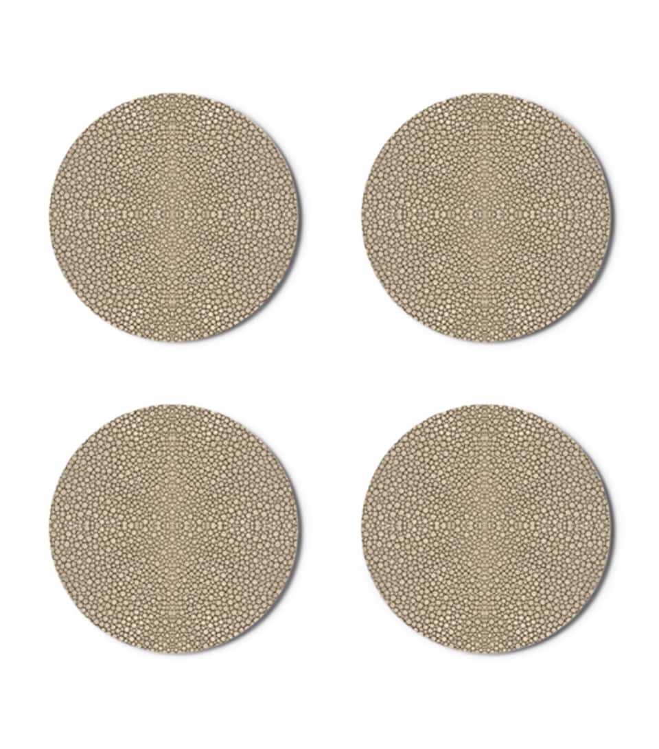 Set of 4 Prestige Round Coasters