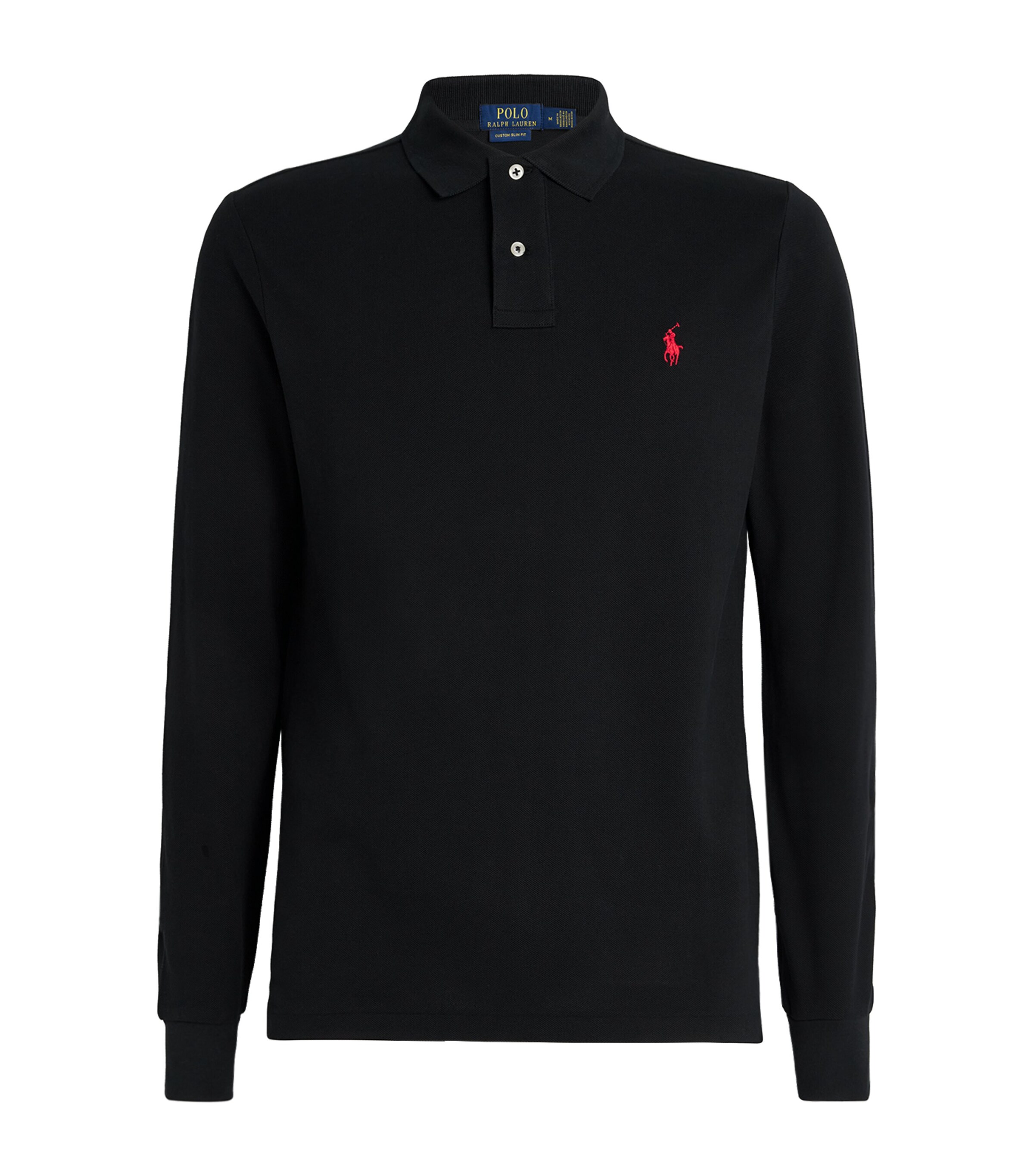 Polo Pony Long-Sleeved Polo Shirt