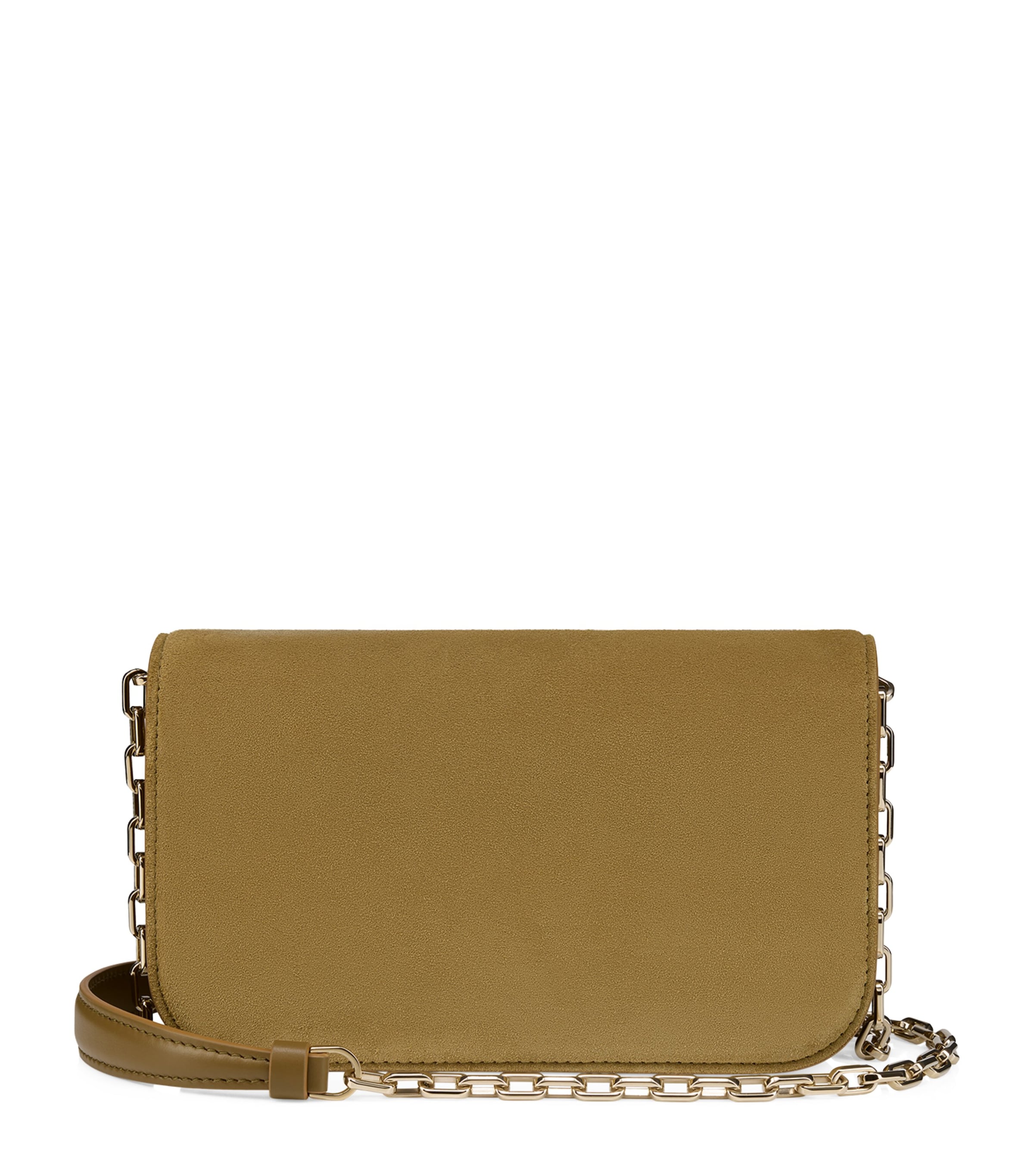 Paloma Small Suede Clutch Bag