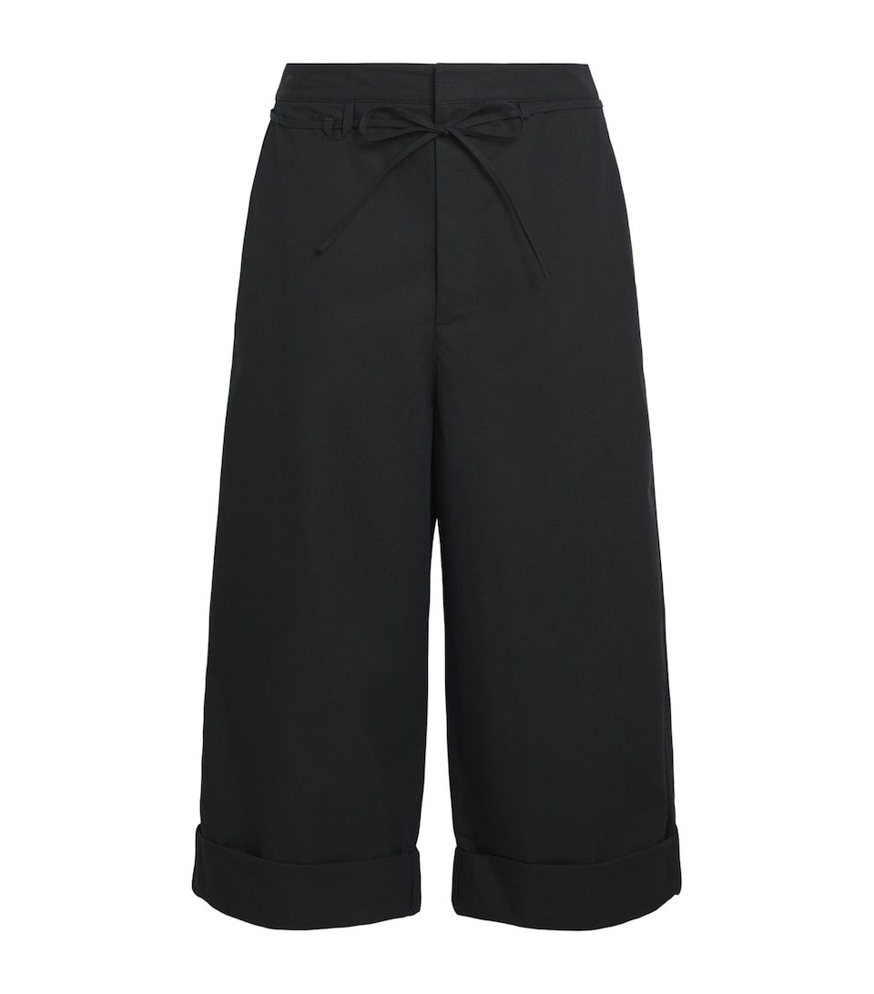 Jacquemus Mens Cotton Marin Trousers Black