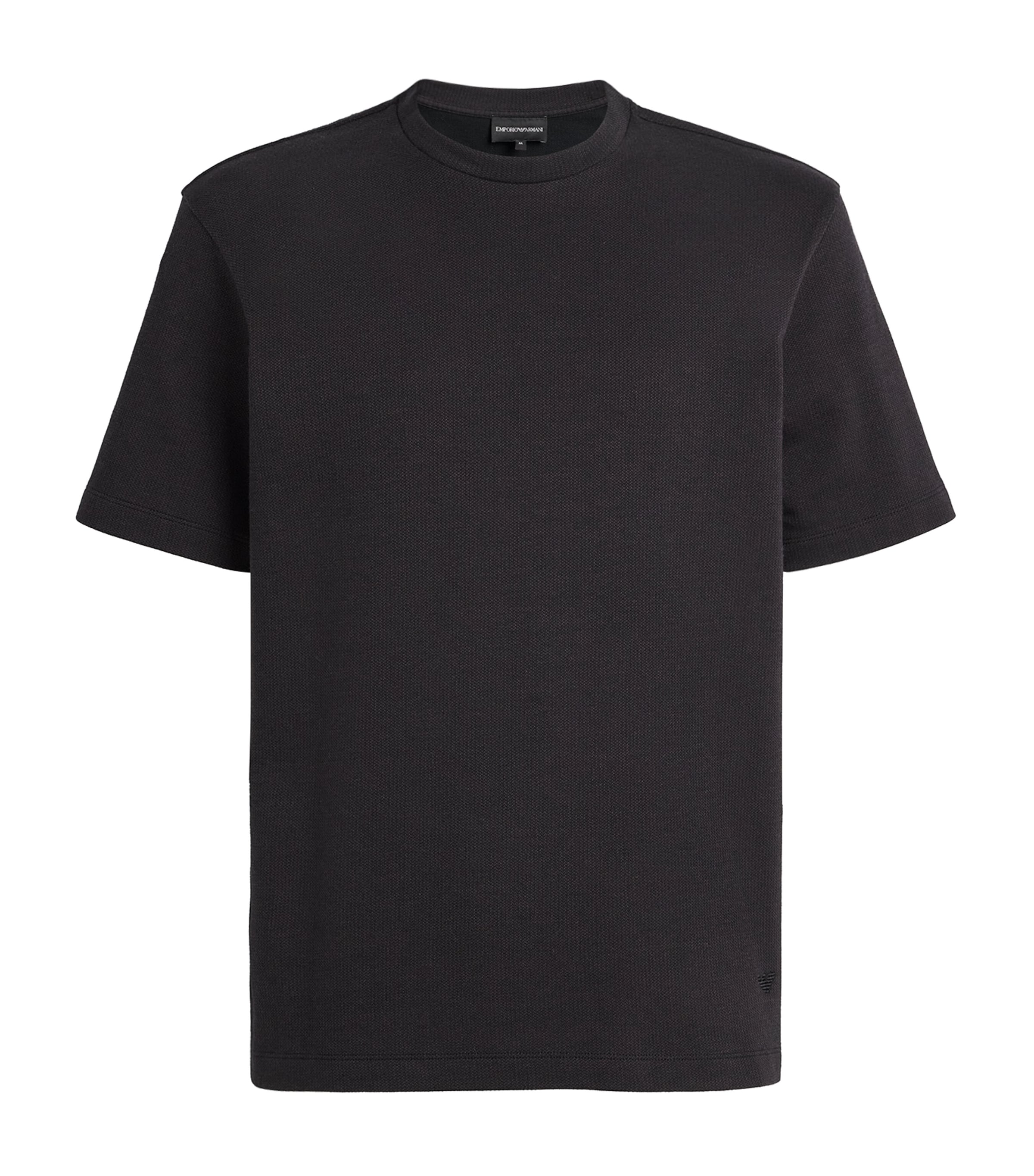 Cotton Mélange-Effect T-Shirt