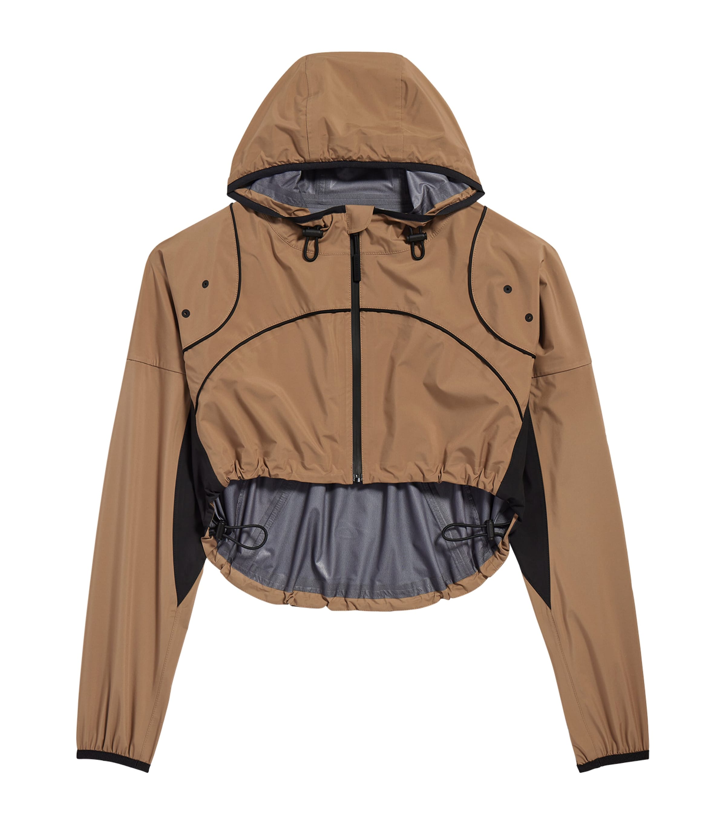 Balenciaga Womens Technical Cropped Jacket