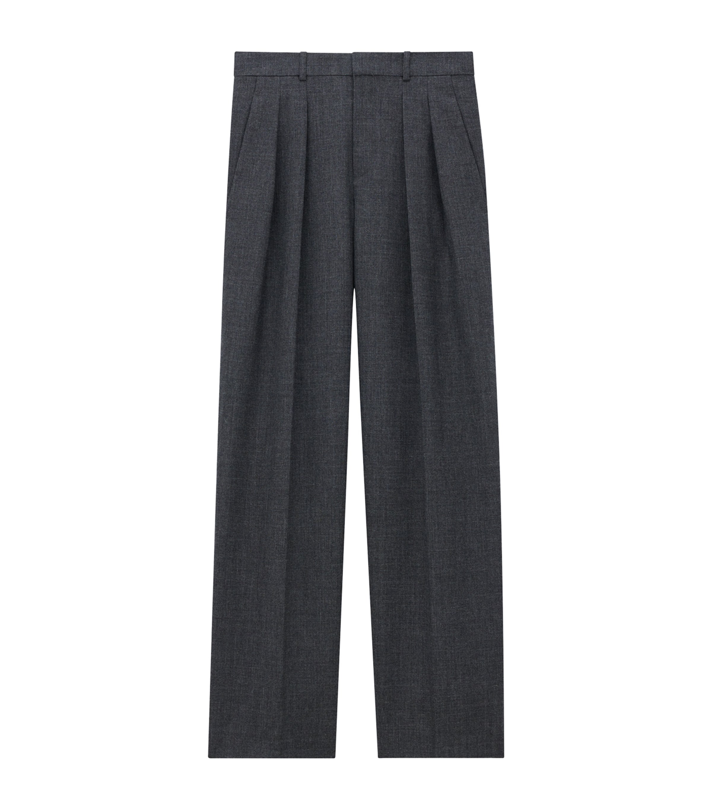 Wool Chiné Trousers
