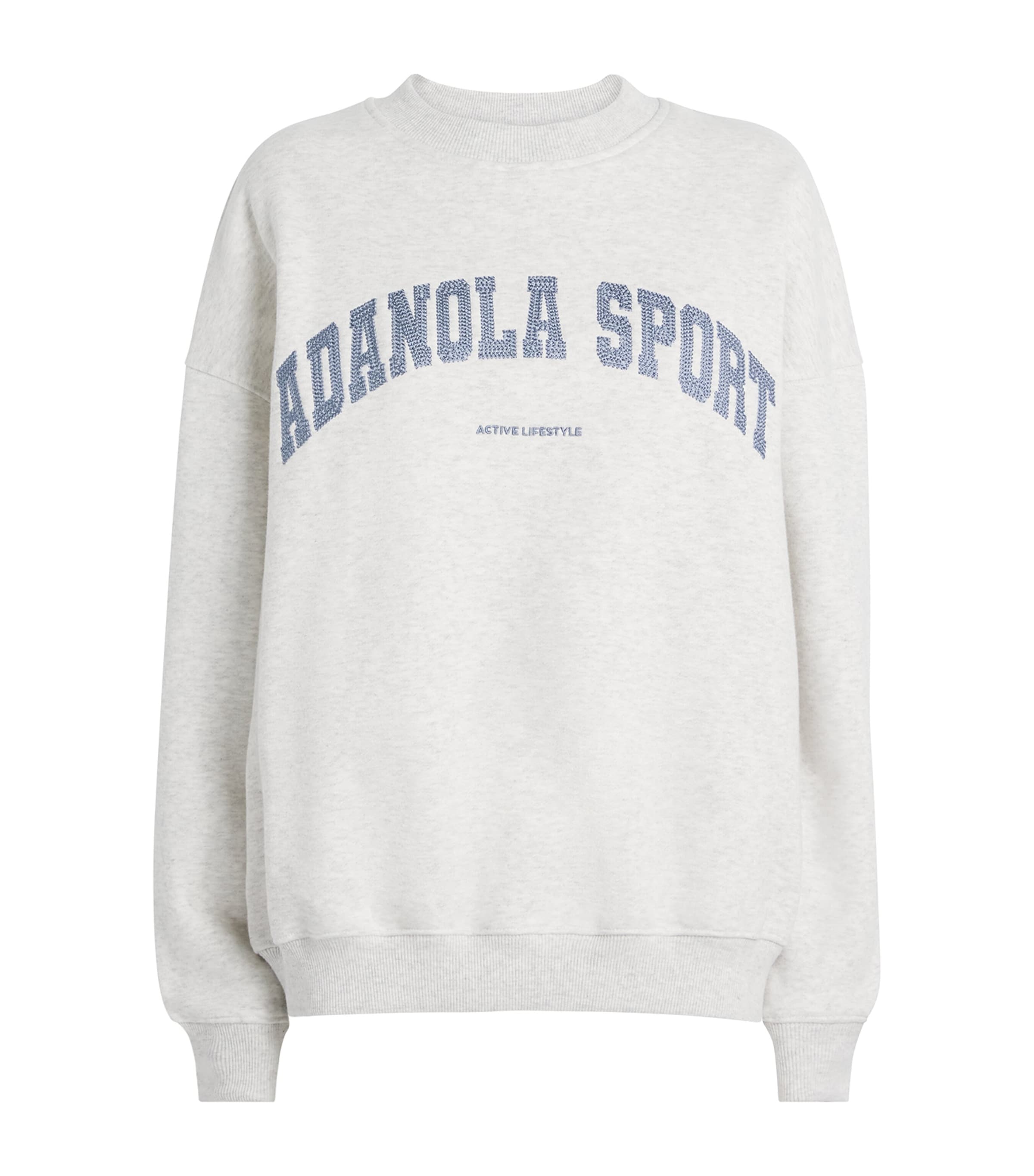 Organic Cotton Varsity Chainstitch Sweatshirt